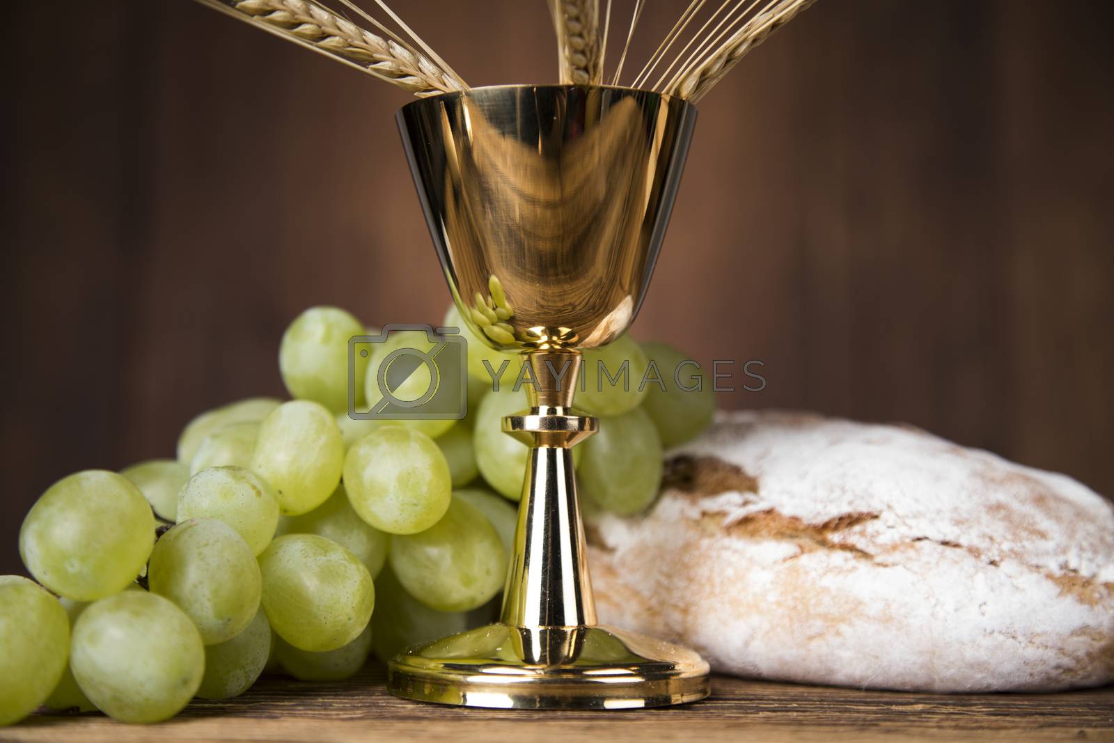 Royalty free image of Sacrament of communion, Eucharist symbol  by JanPietruszka