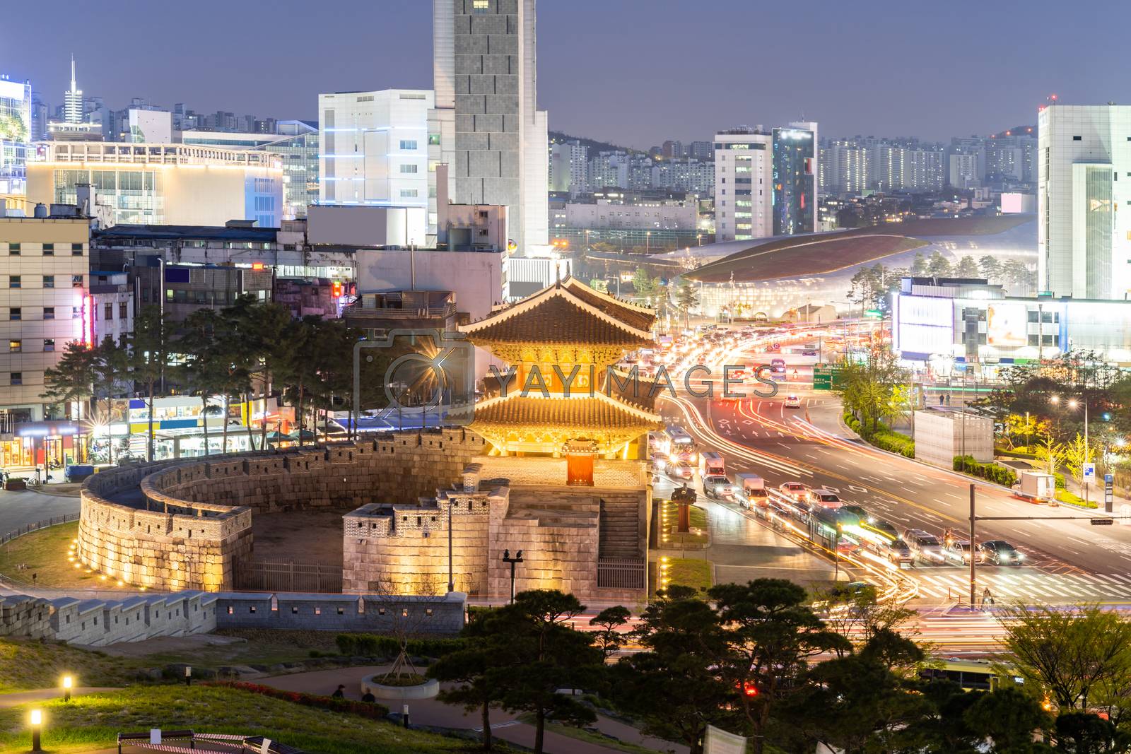 Royalty free image of Dongdaemun gate Seoul by vichie81