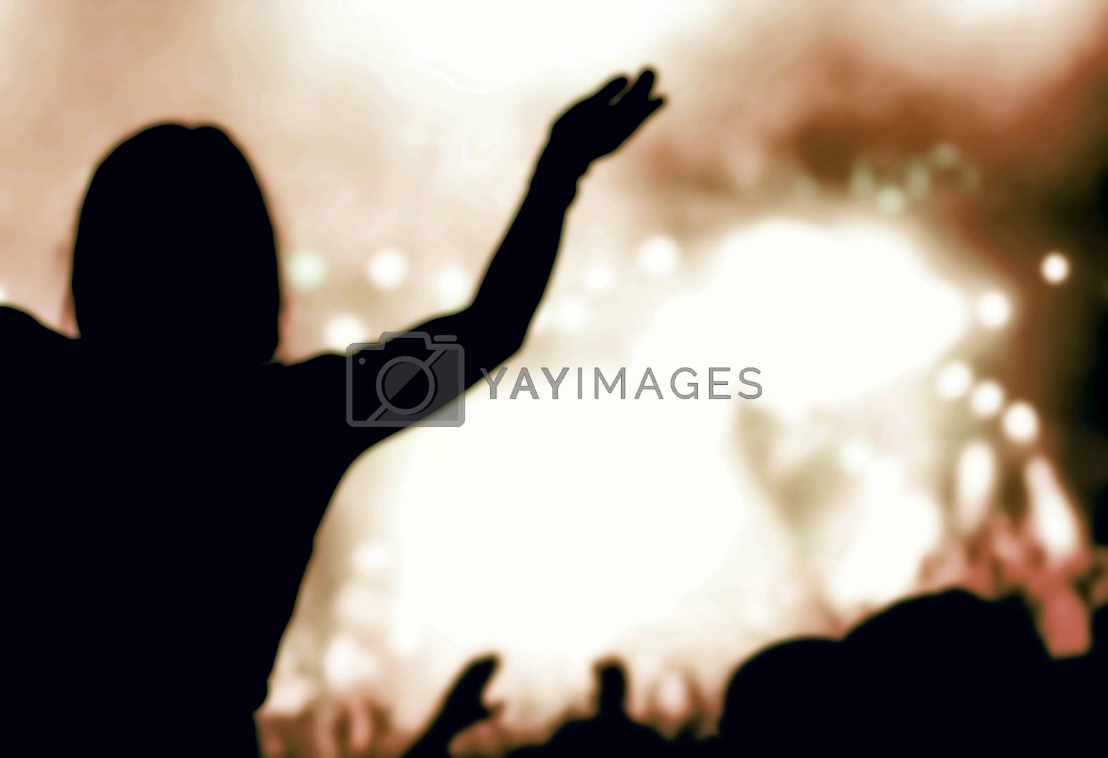 Royalty free image of crowed by davincidig