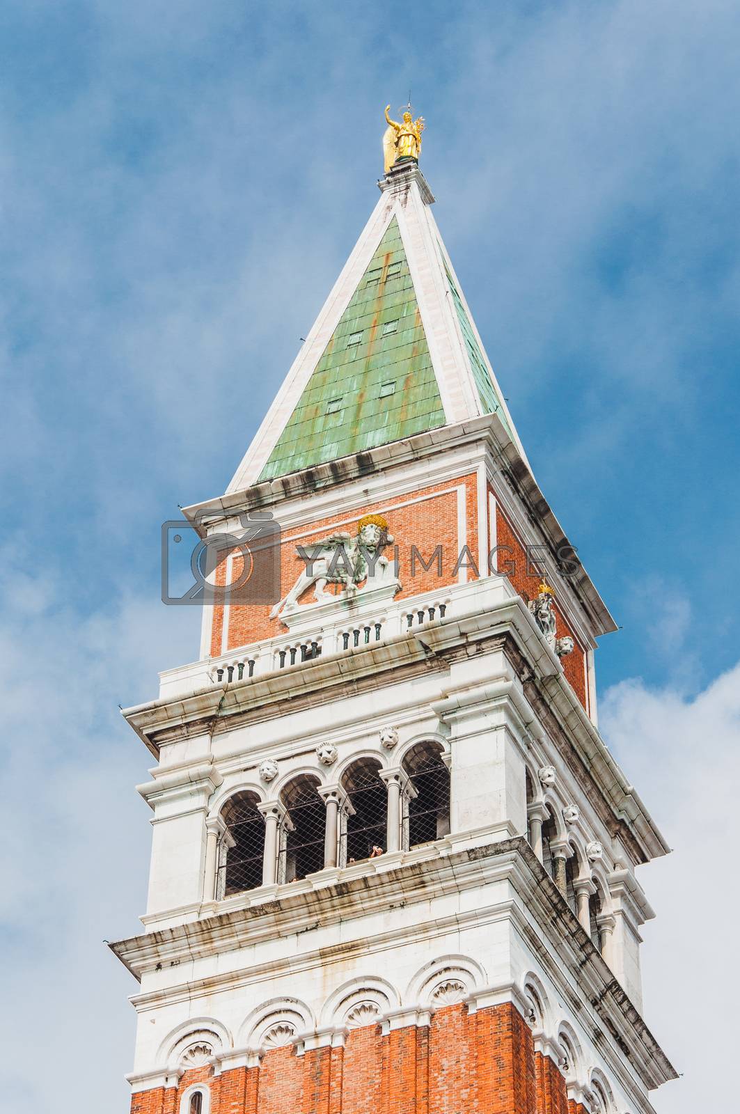 Royalty free image of The campanile of St. Mark's Square in Venice by raphtong