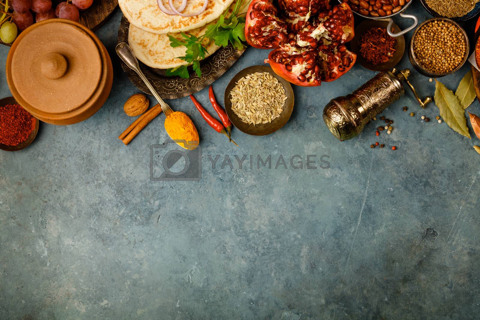 Royalty free image of Middle eastern or arabic tradition ingredients by klenova