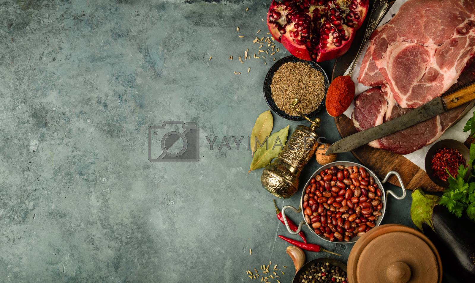 Royalty free image of Middle eastern or arabic tradition ingredients by klenova