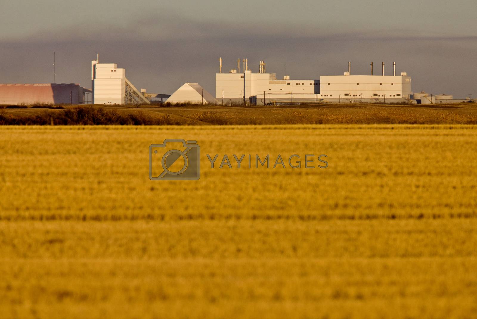 Royalty free image of Potash Mine Saskatchewan by pictureguy