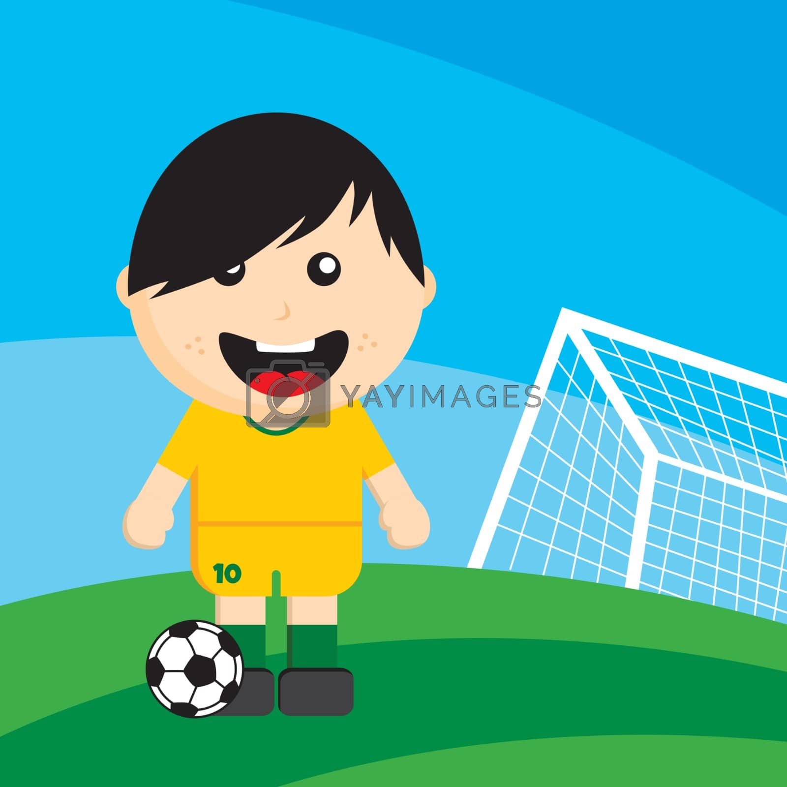 Royalty free image of group team soccer tournament by vector1st