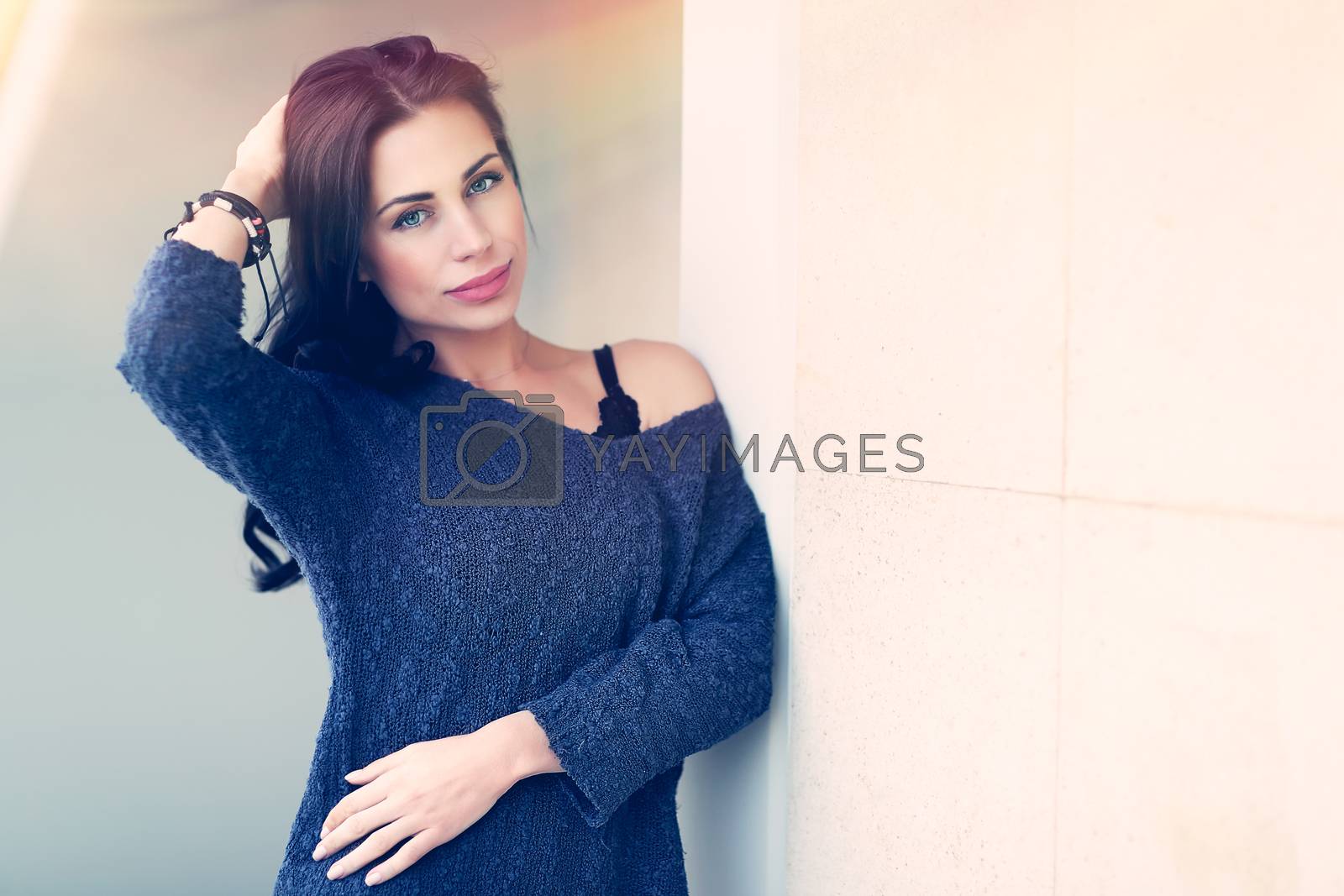 Royalty free image of Gorgeous serious female by Anna_Omelchenko