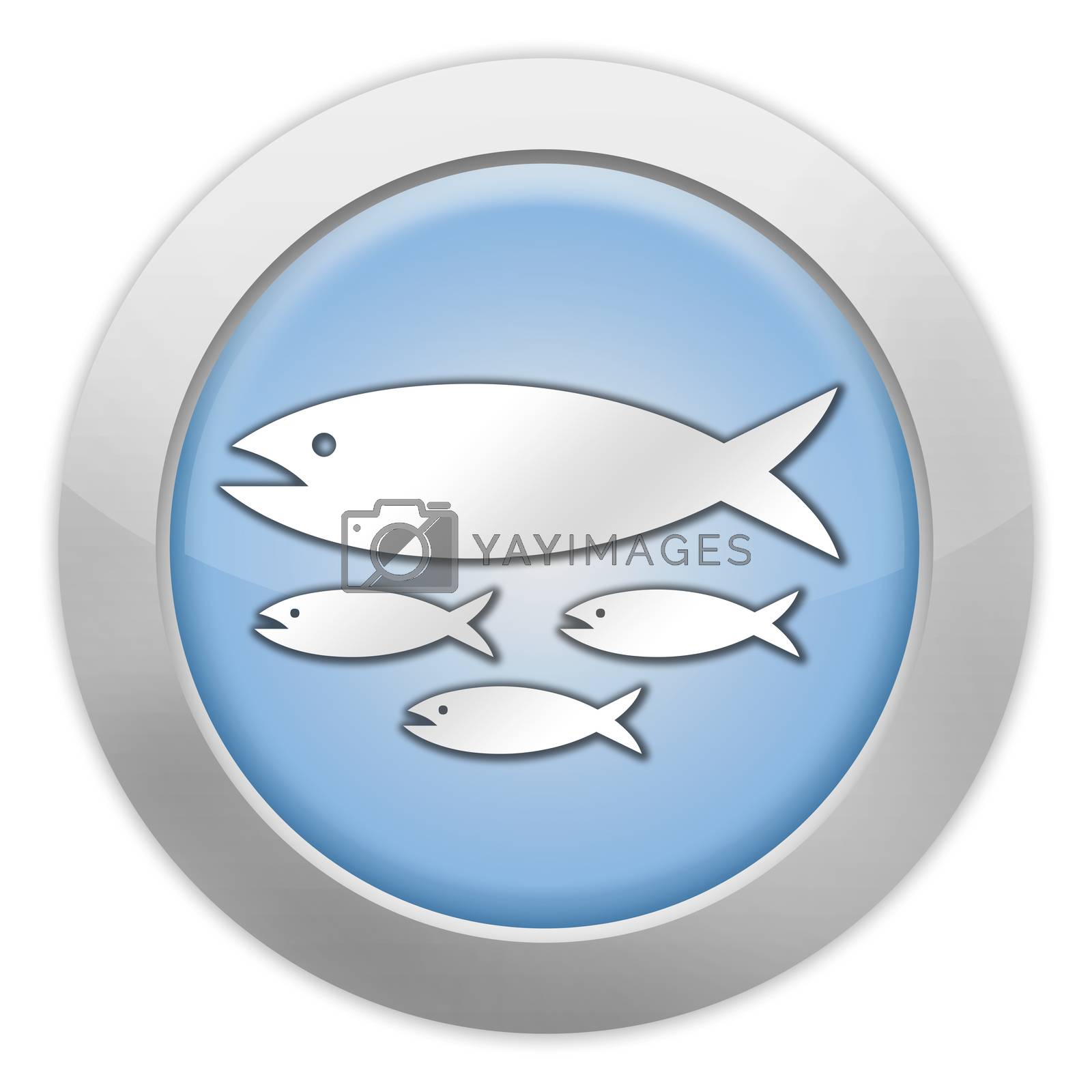 Royalty free image of Icon, Button, Pictogram Fish Hatchery by mindscanner