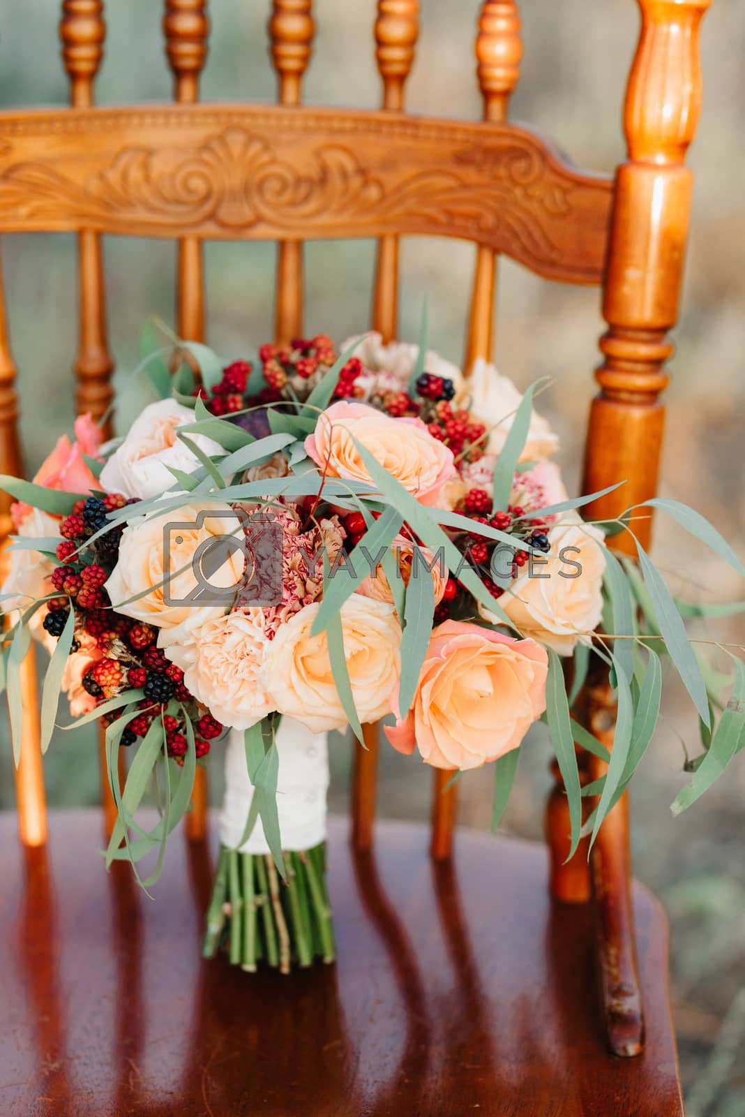 Royalty free image of wedding bouquet by Andreua