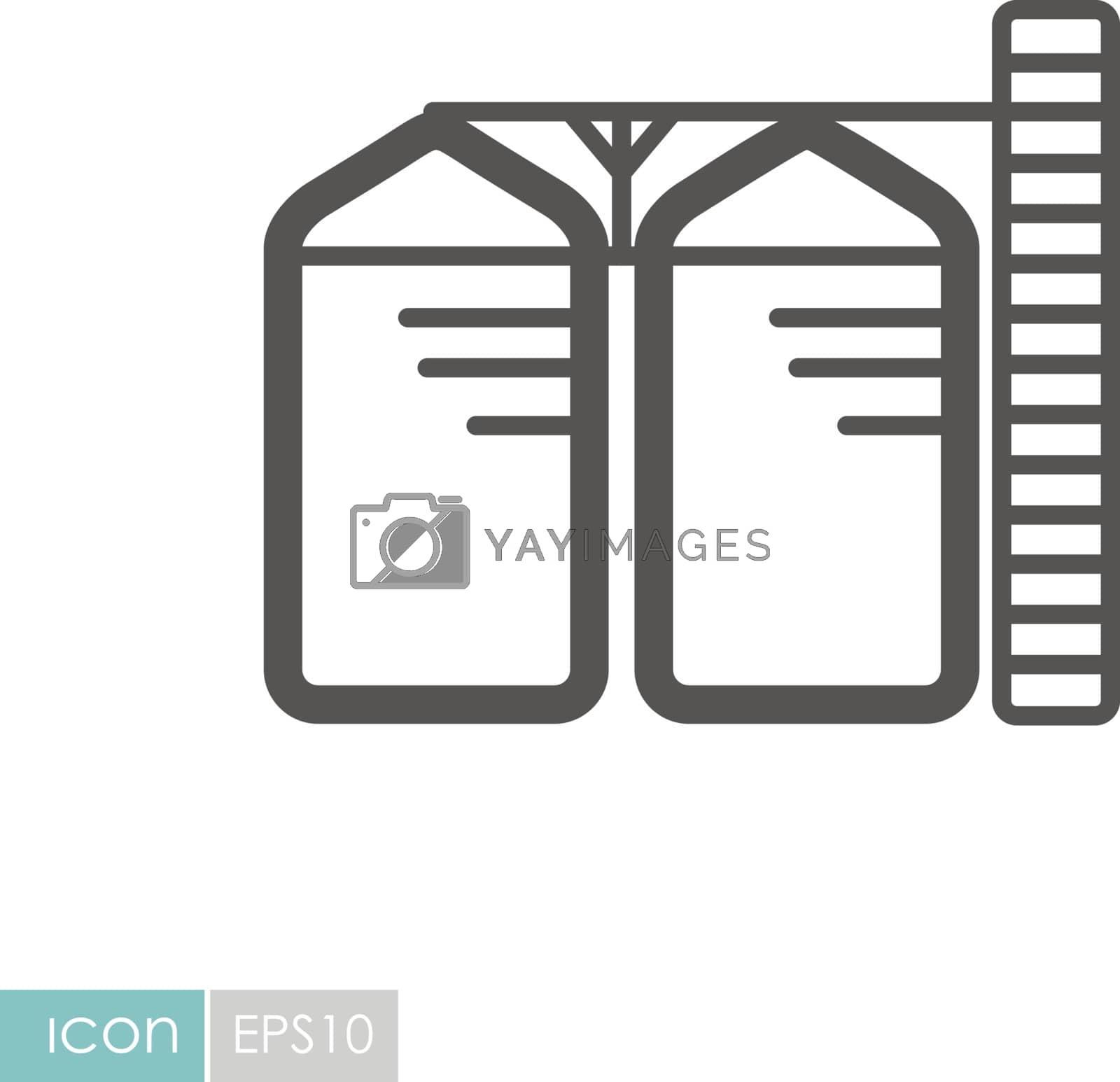 Royalty free image of Granary vector icon by nosik