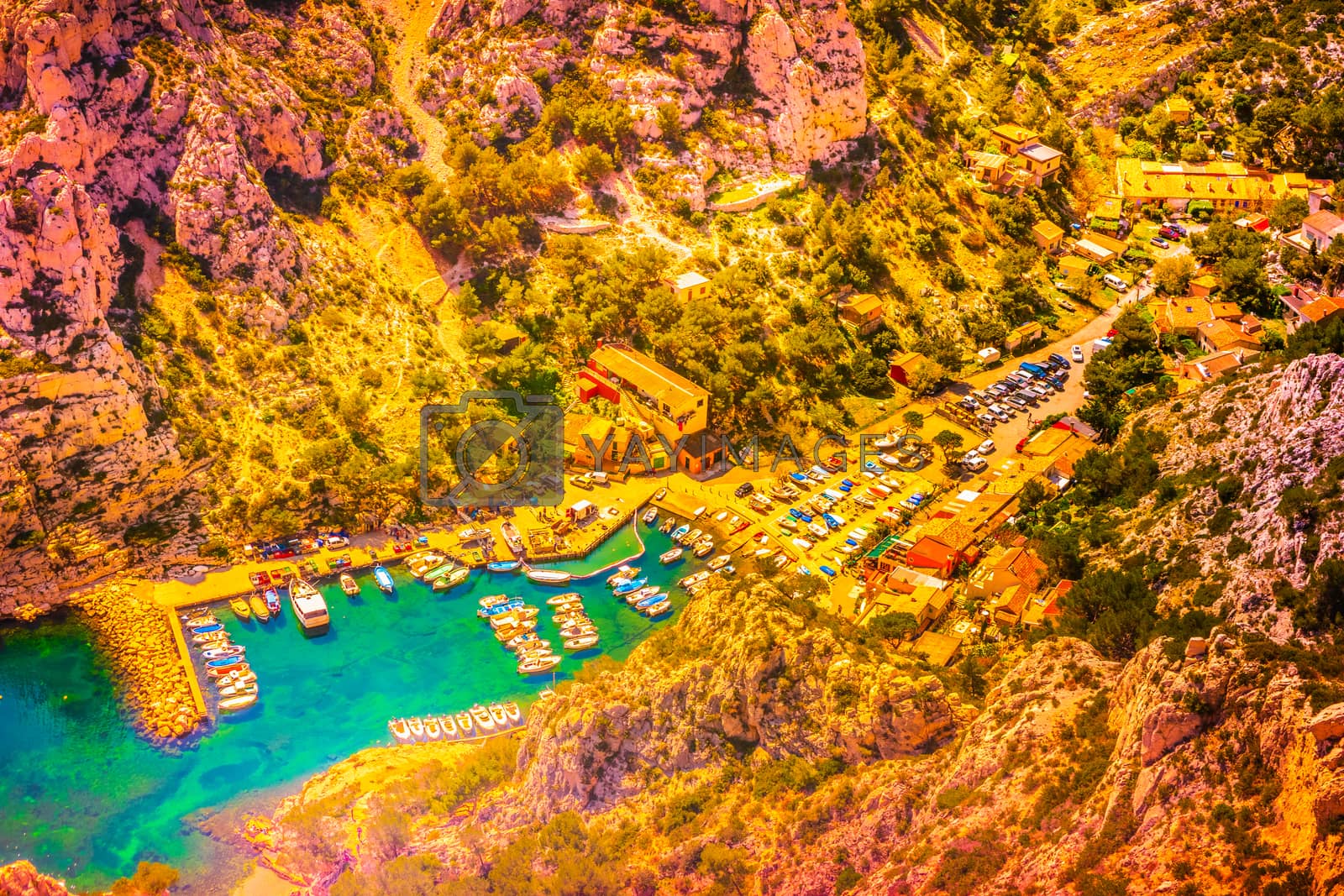 Royalty free image of Calanque at les Calanques national park in France by Romas_ph