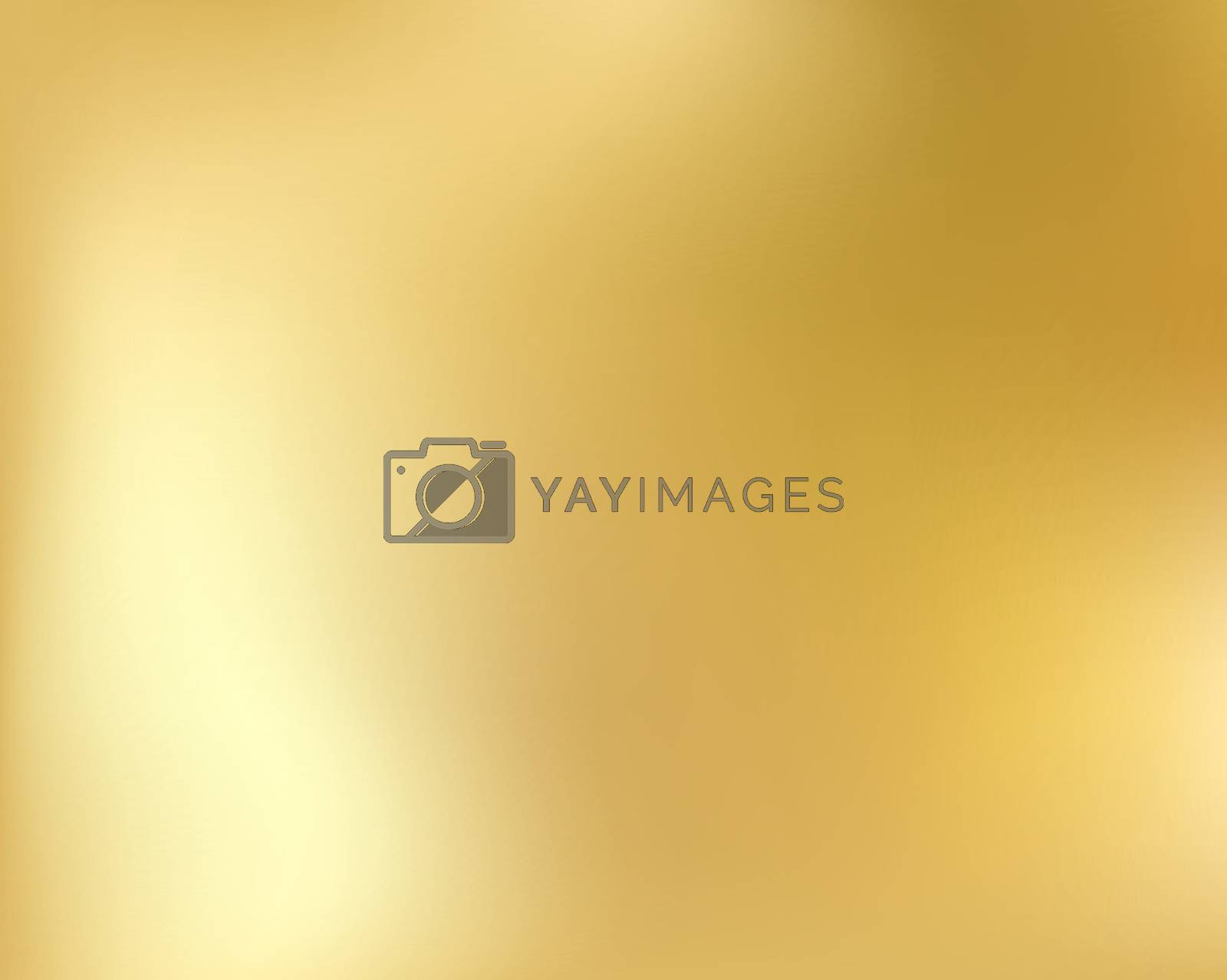 Royalty free image of Golden background. Abstract light gold metal gradient. Vector blurred illustration by ESSL