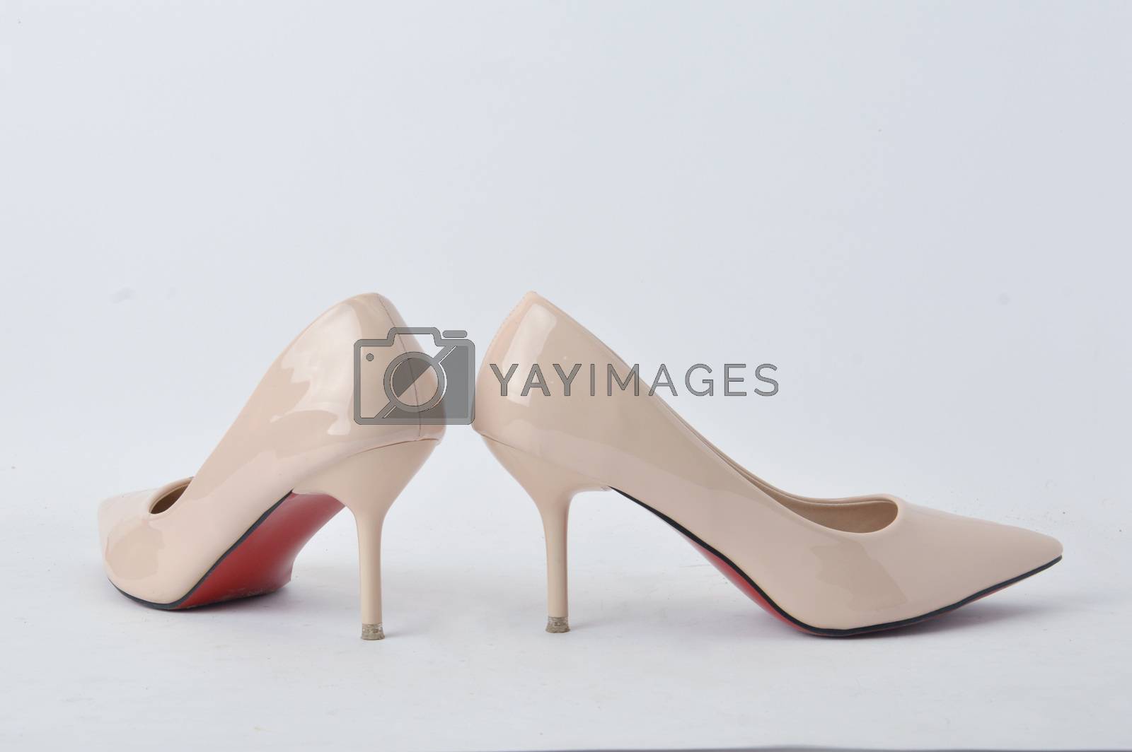 Royalty free image of high heel shoes by antonihalim