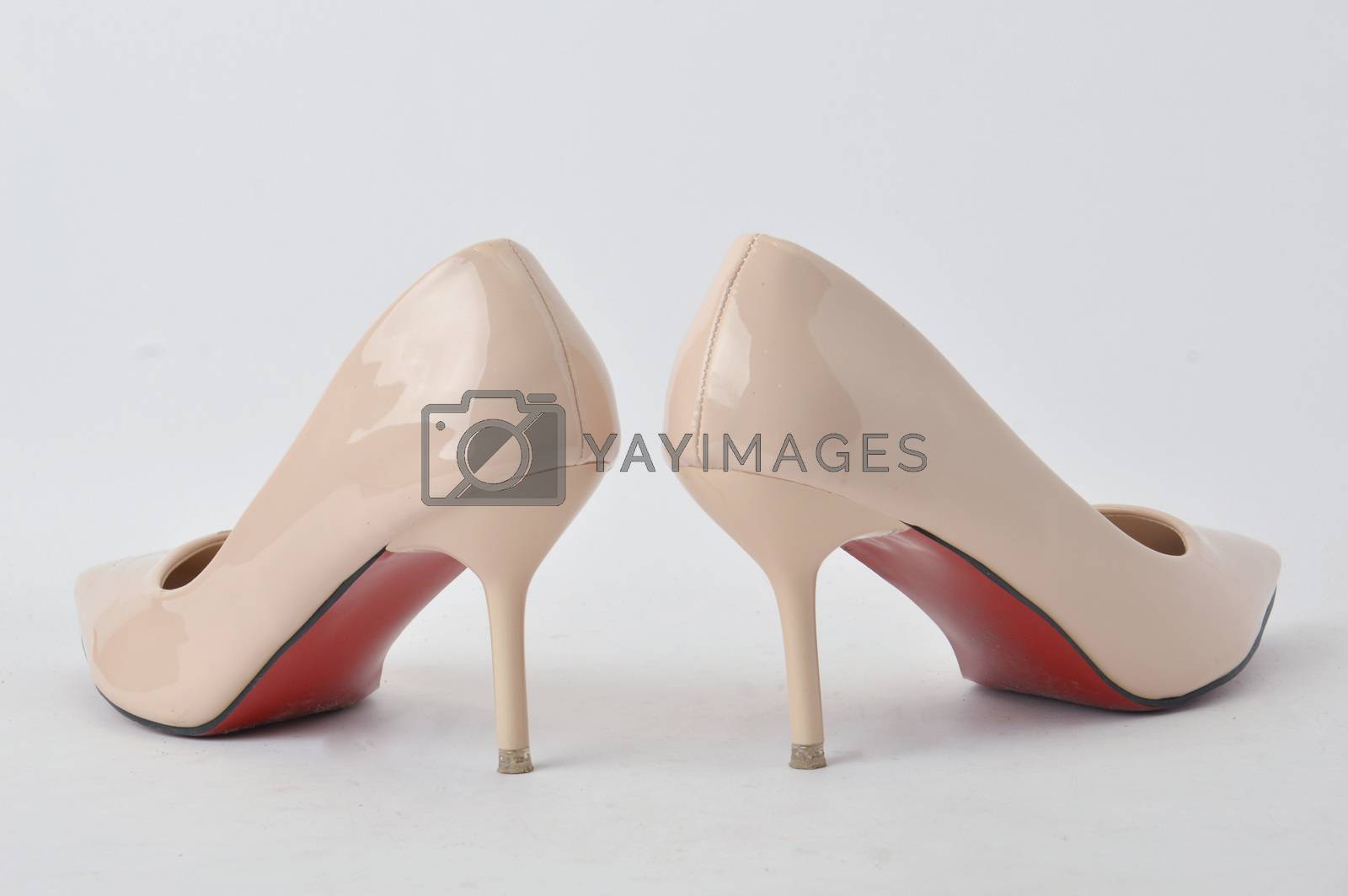 Royalty free image of high heel shoes by antonihalim