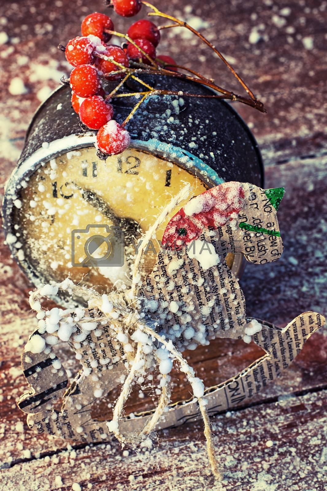Royalty free image of Christmas decorations by LMykola