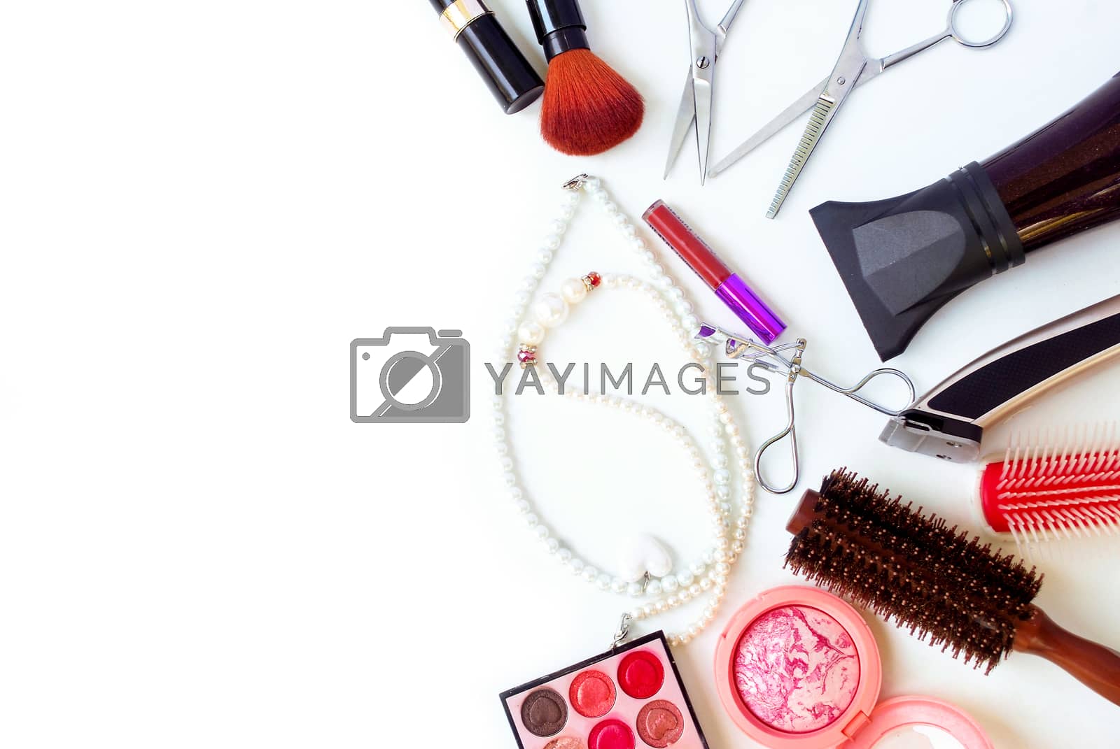 Royalty free image of Cosmetics for women. by thitimontoyai