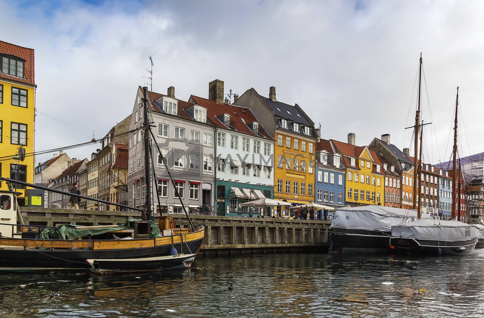 Royalty free image of Nyhavn, Copenhagen by borisb17