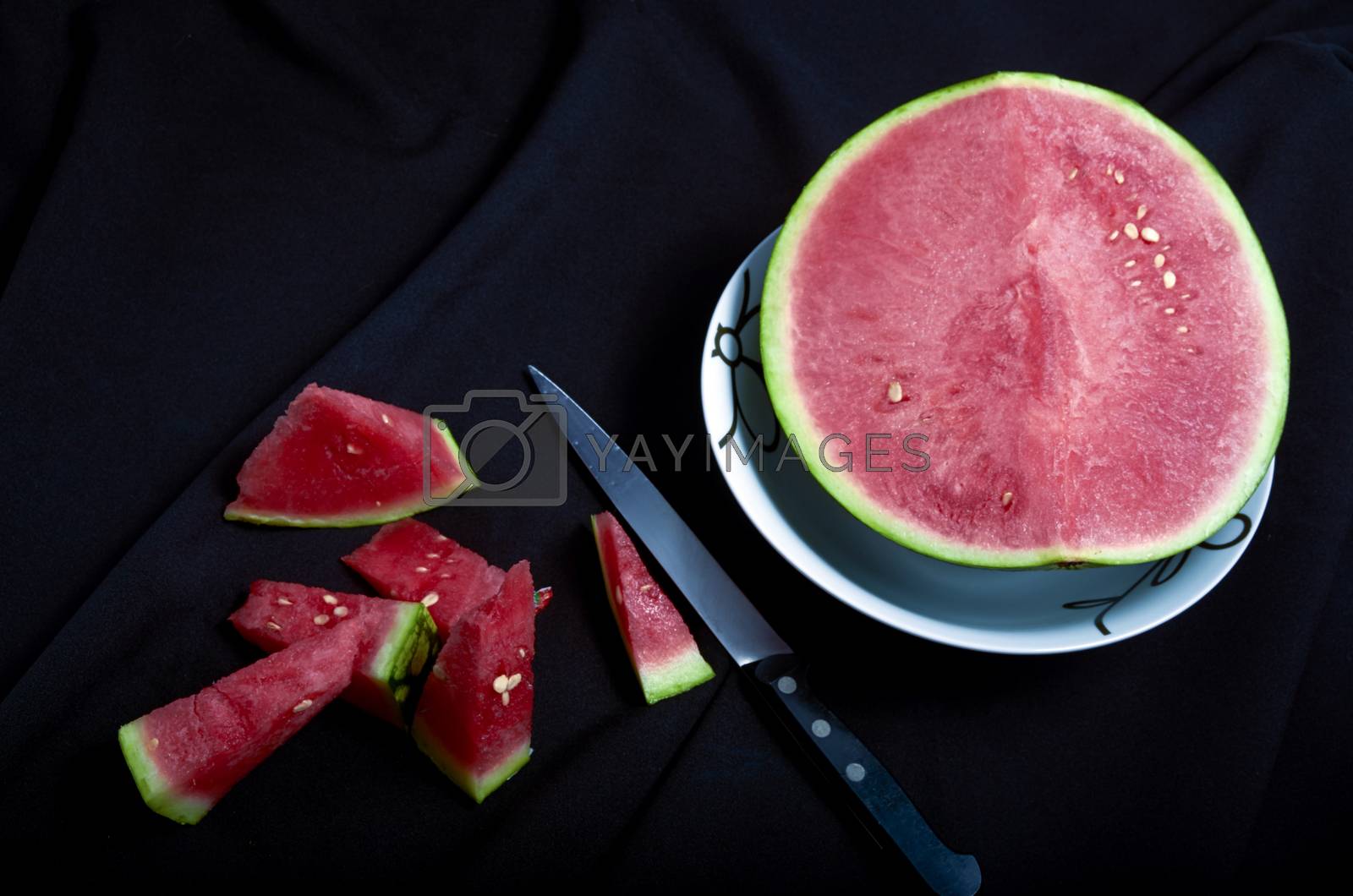 Royalty free image of Refreshing summer watermelon by bpardofotografia