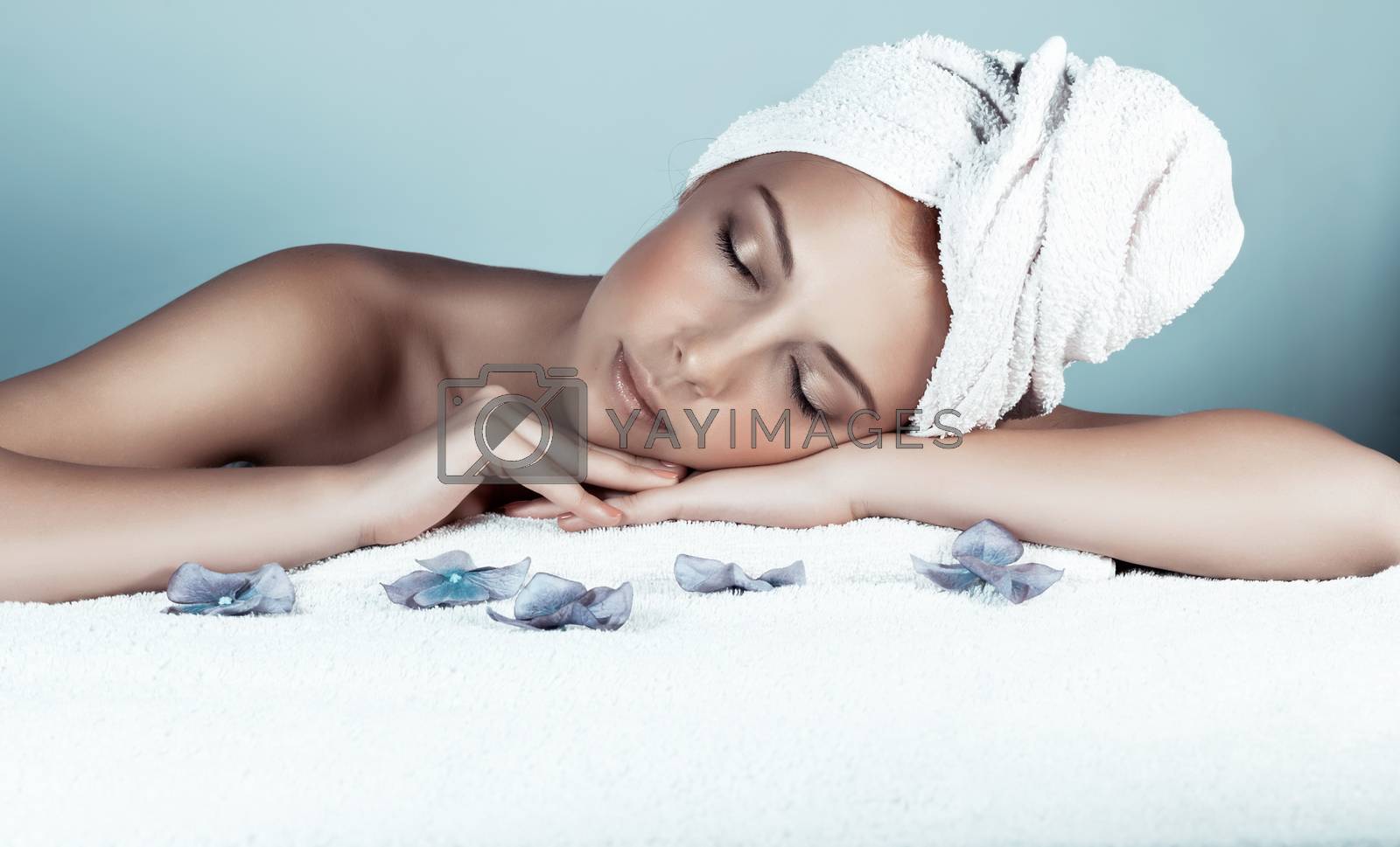 Royalty free image of Enjoying day spa by Anna_Omelchenko