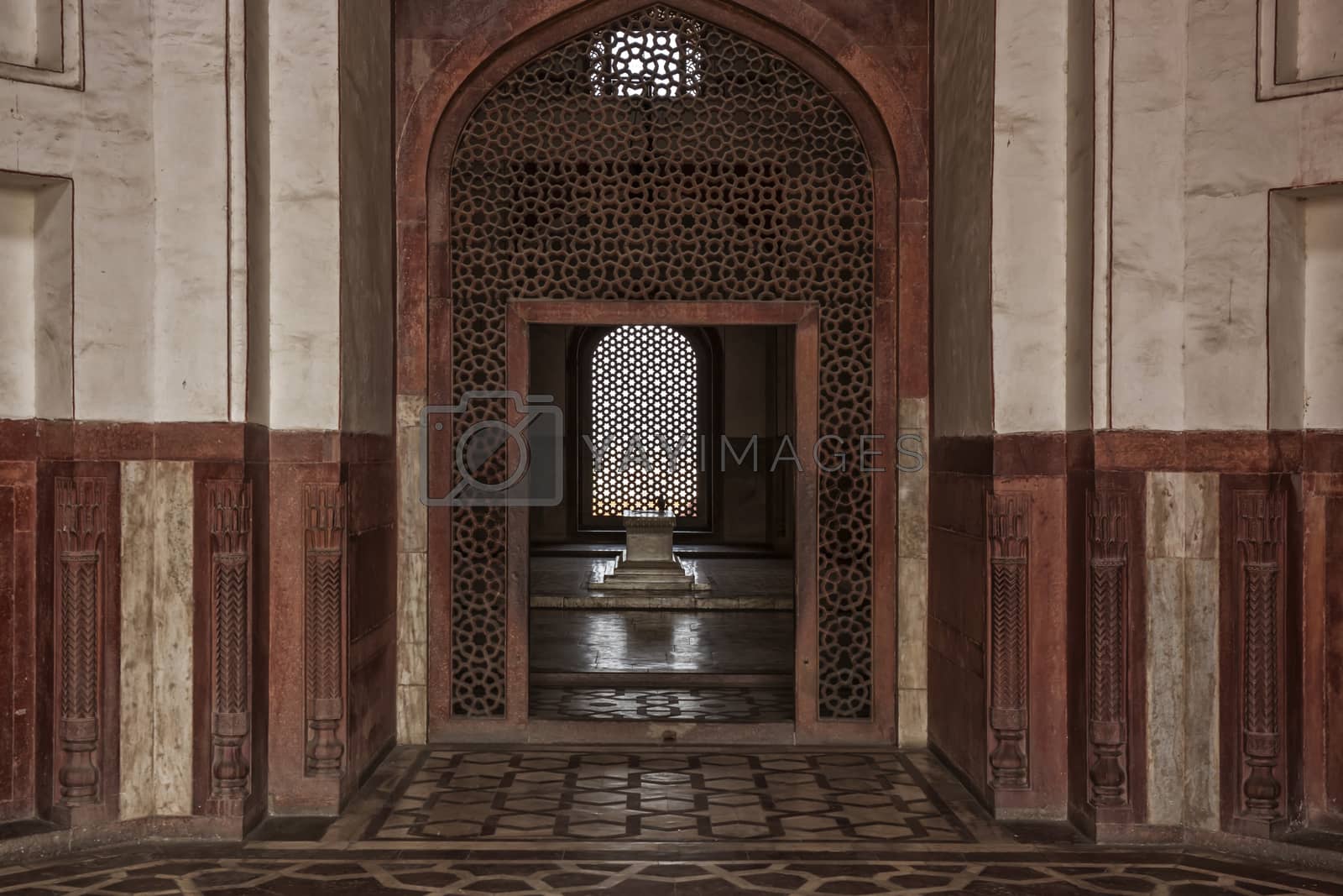 Royalty free image of Detail Tomb Of emperor "Humayun" New Delhi, India by Tjeerdkruse