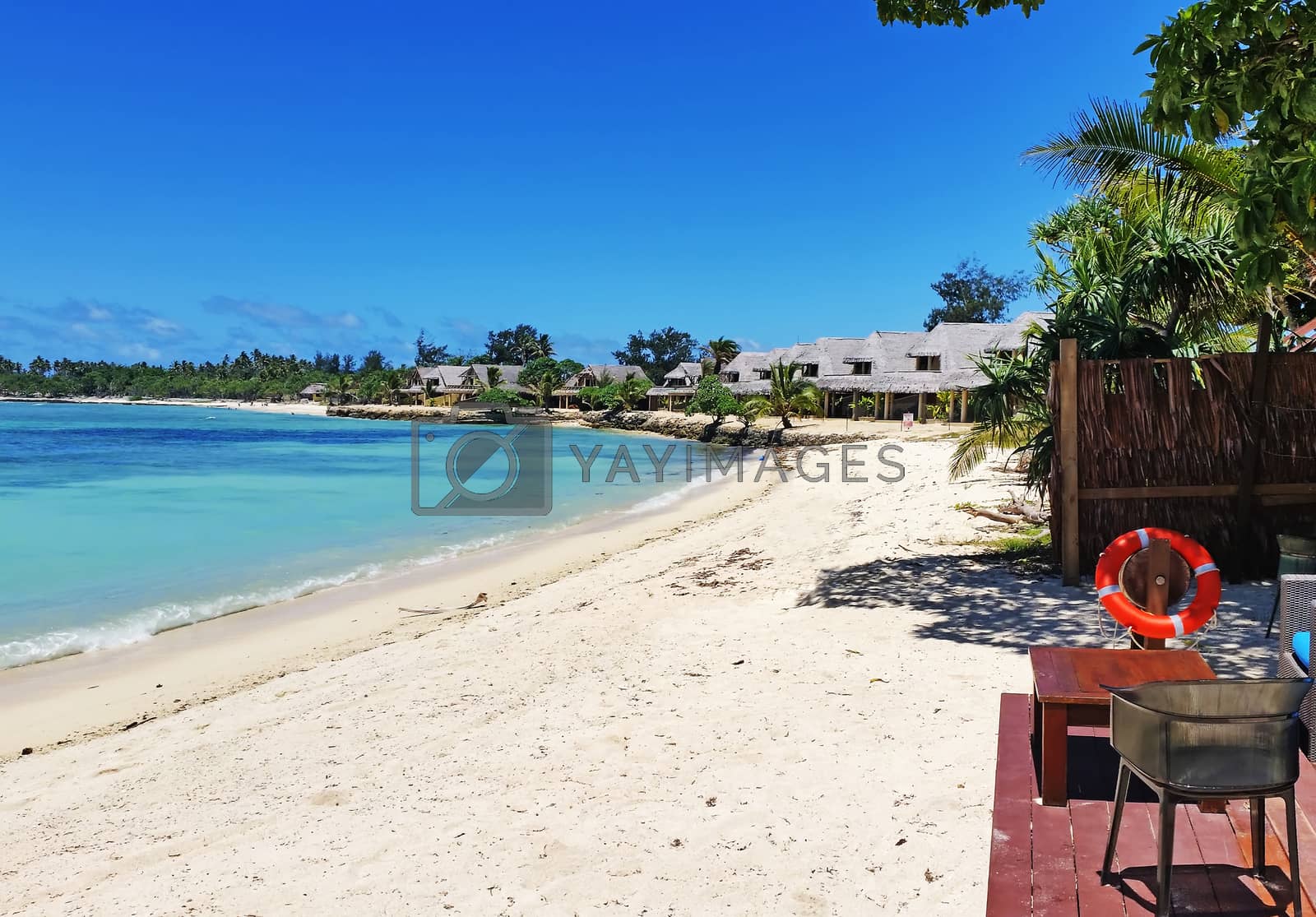 Royalty free image of Beach Resort in New Caledonia by jol66