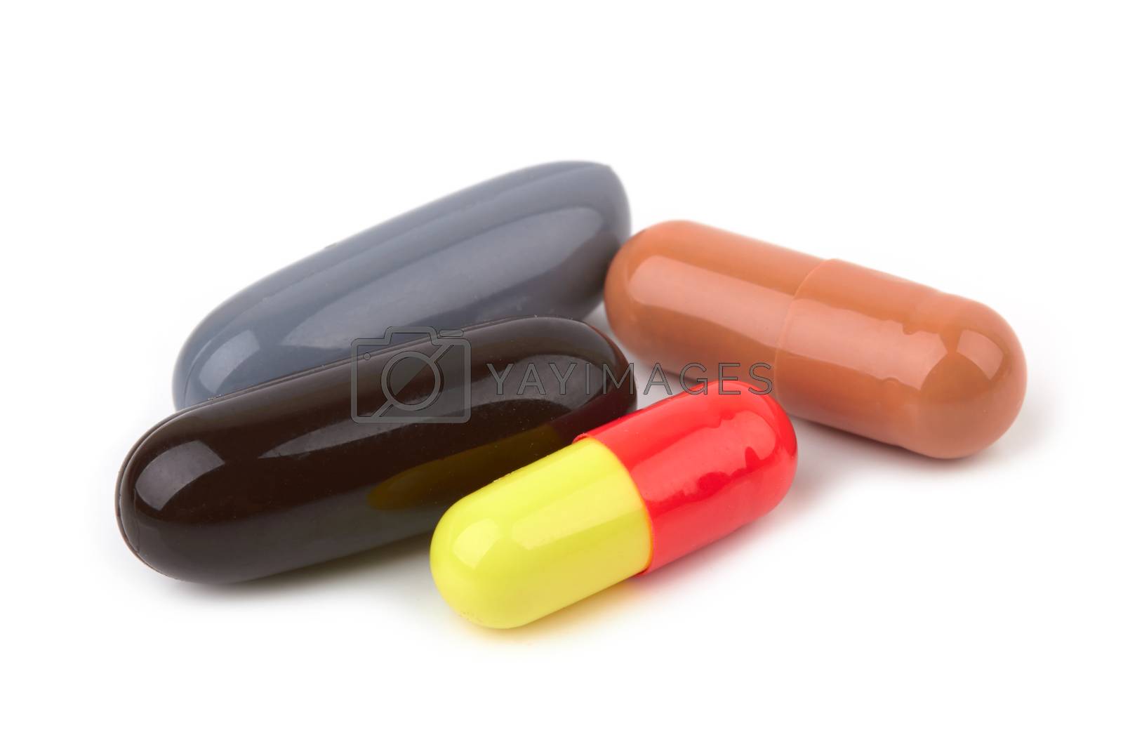 Royalty free image of pills  by pioneer111