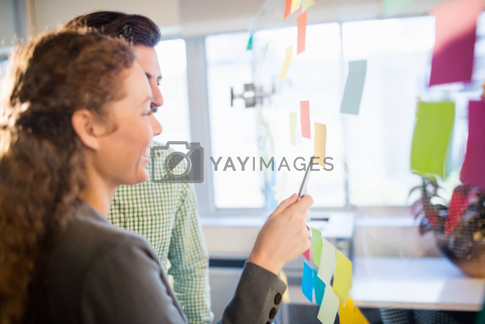 Royalty free image of Thoughtful businesspeople by Wavebreakmedia