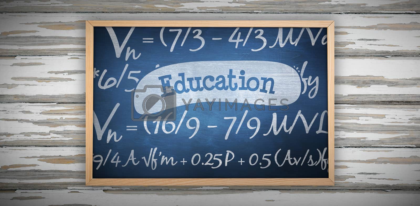 Royalty free image of Composite image of chalkboard    by Wavebreakmedia