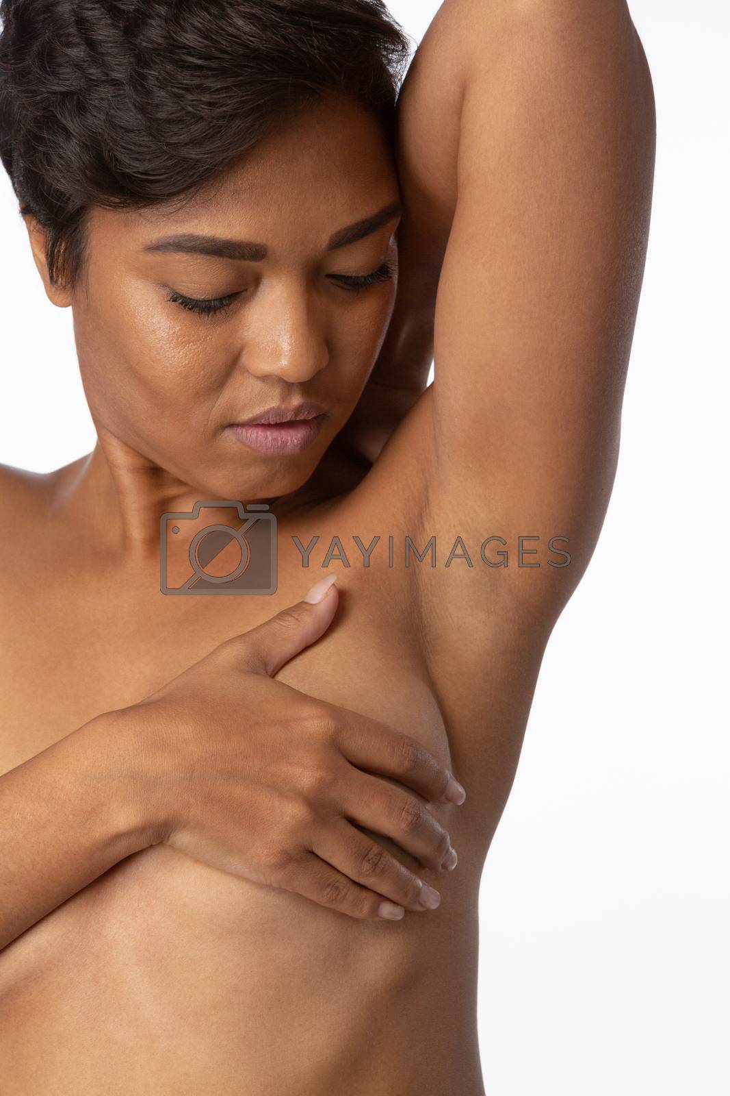 Royalty free image of Woman for breast cancer awareness by Wavebreakmedia