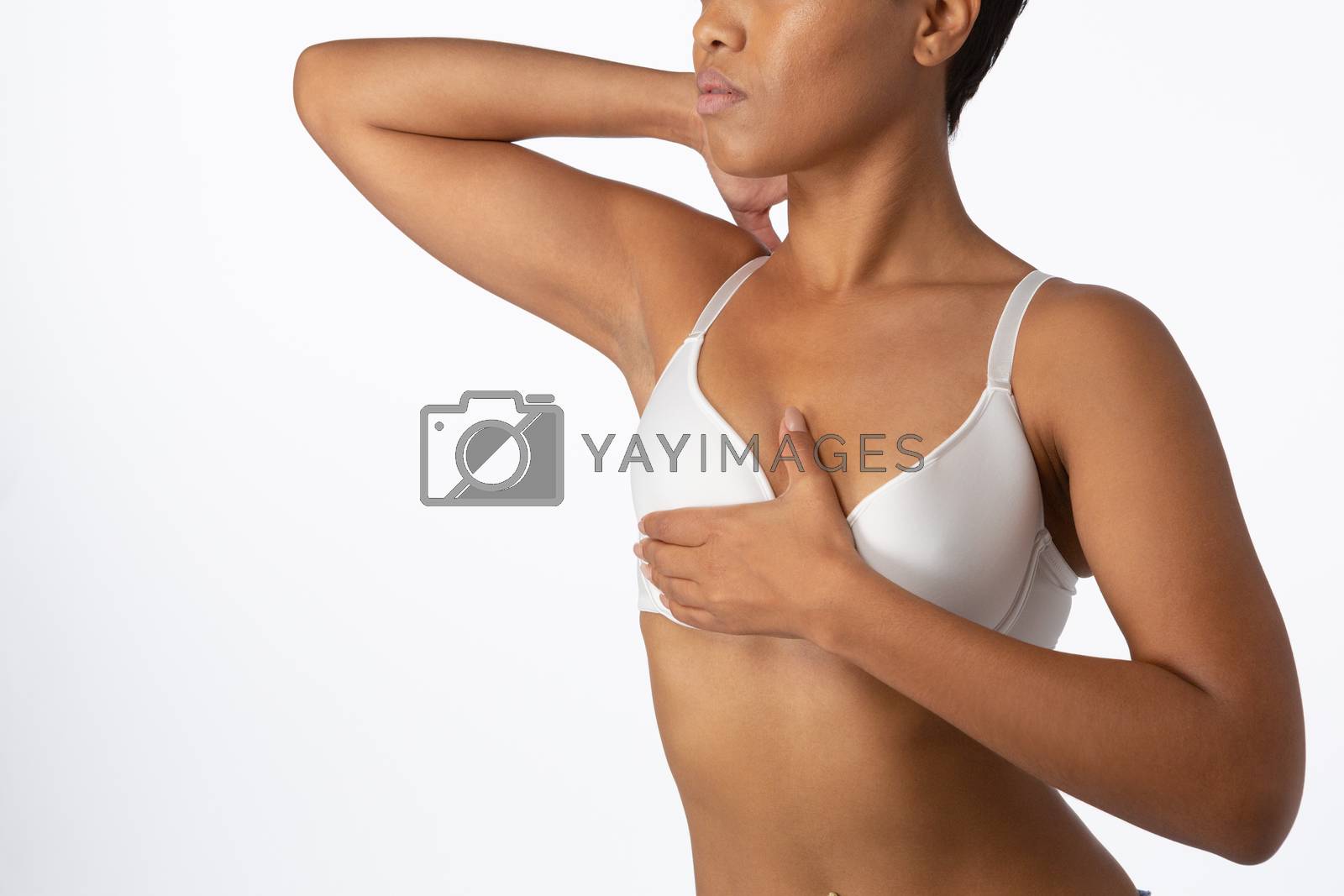 Royalty free image of Woman for breast cancer awareness by Wavebreakmedia