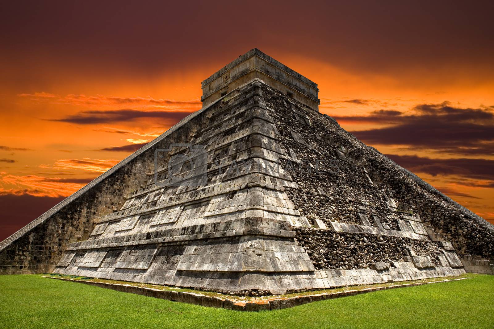 Royalty free image of Chichen Itza by zittto