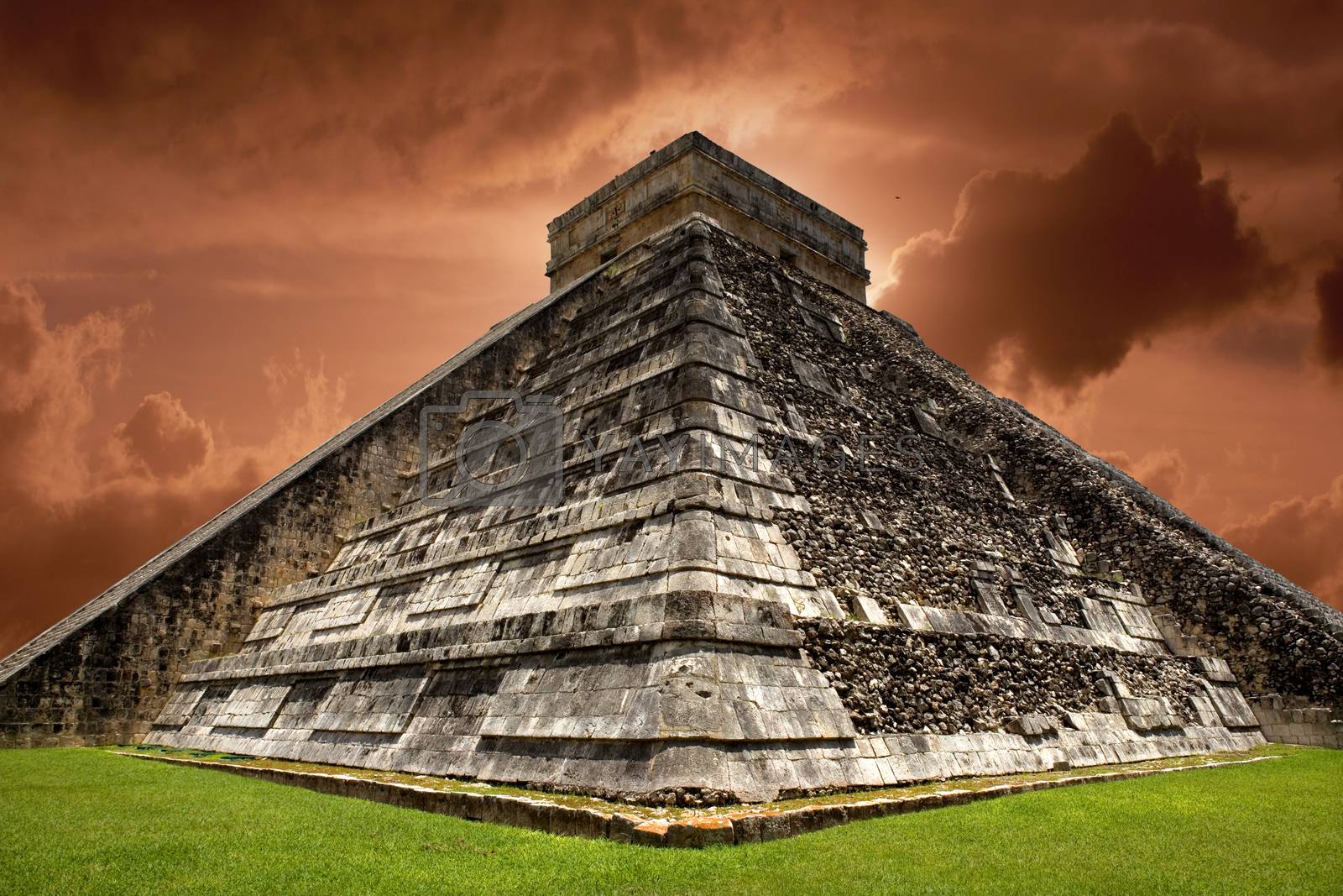 Royalty free image of Chichen Itza by zittto