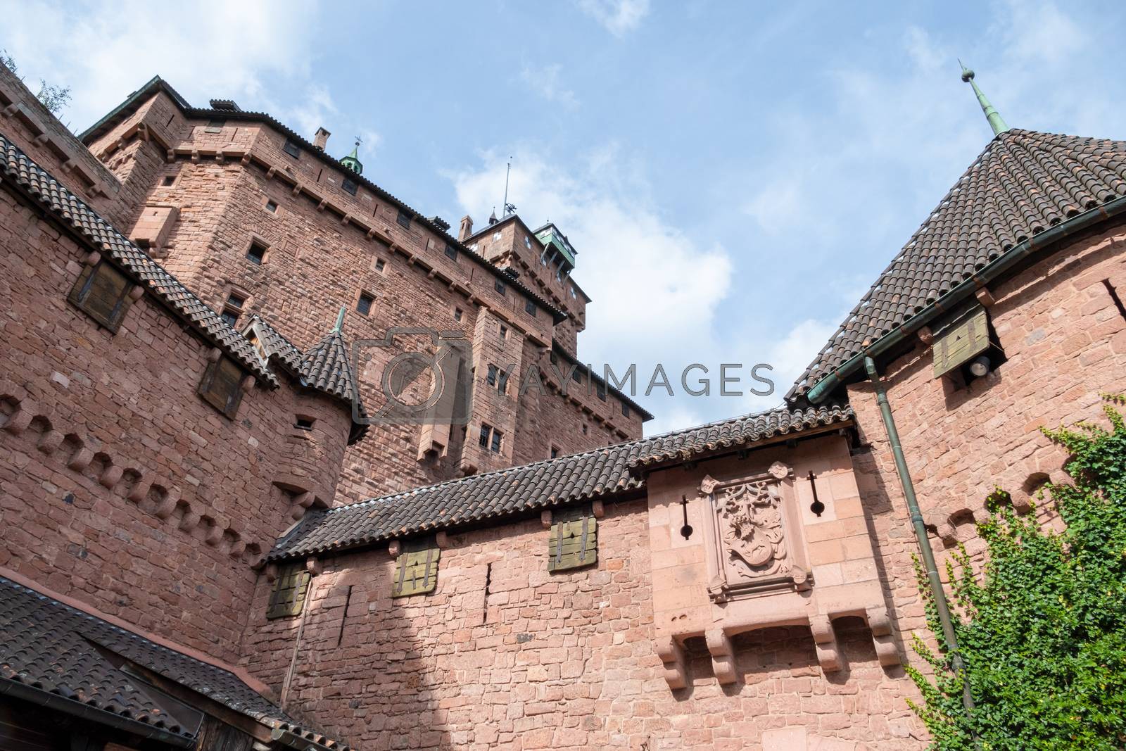 Royalty free image of Haut-Koenigsbourg in France by magann