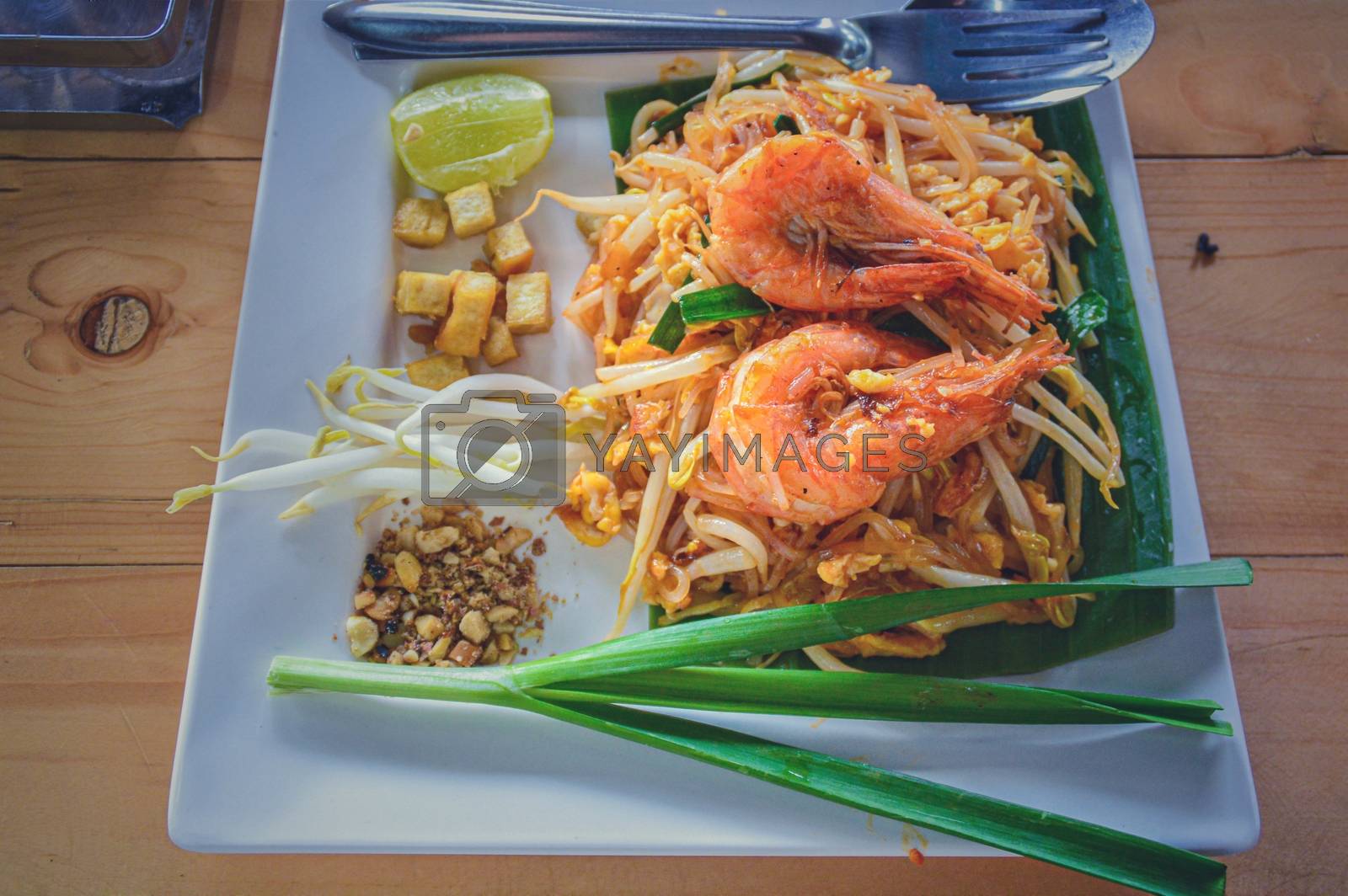 Royalty free image of Traditional Pad Thai by Sonnet15