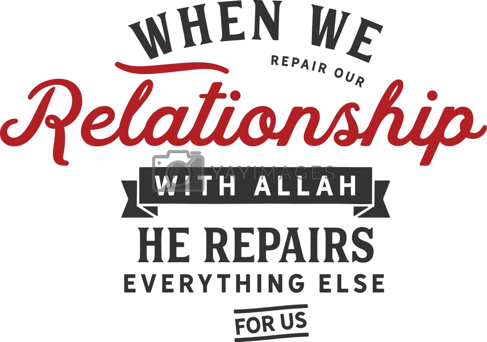 Royalty free image of our relationship with Allah by teguh_jam@yahoo.com