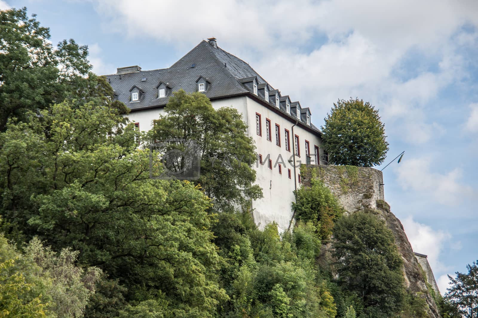 Royalty free image of Bilstein Castle as a youth hostel by Dr-Lange