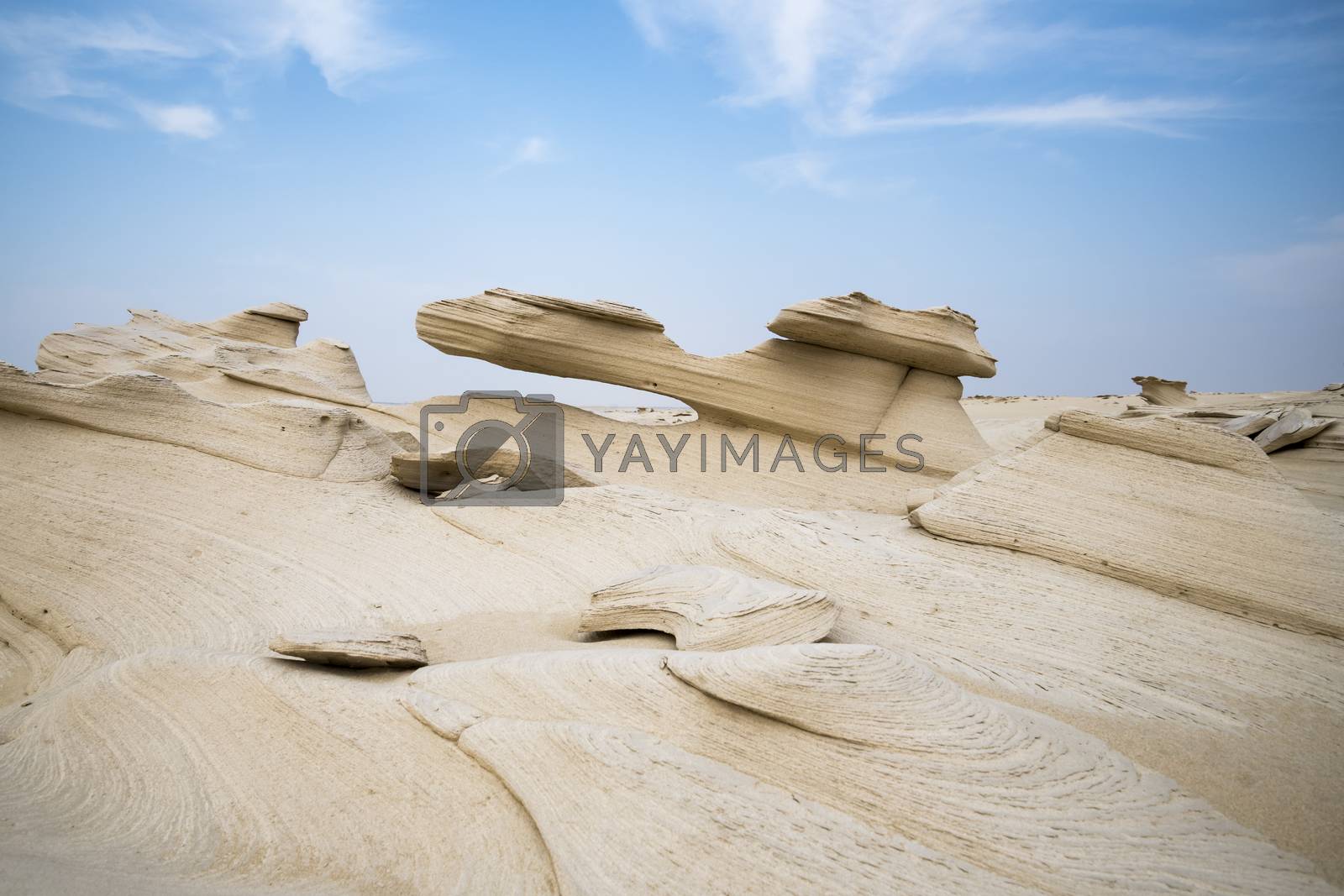 Royalty free image of Al Wathba Fossil Dunes, Abu Dhabi, UAE by GABIS