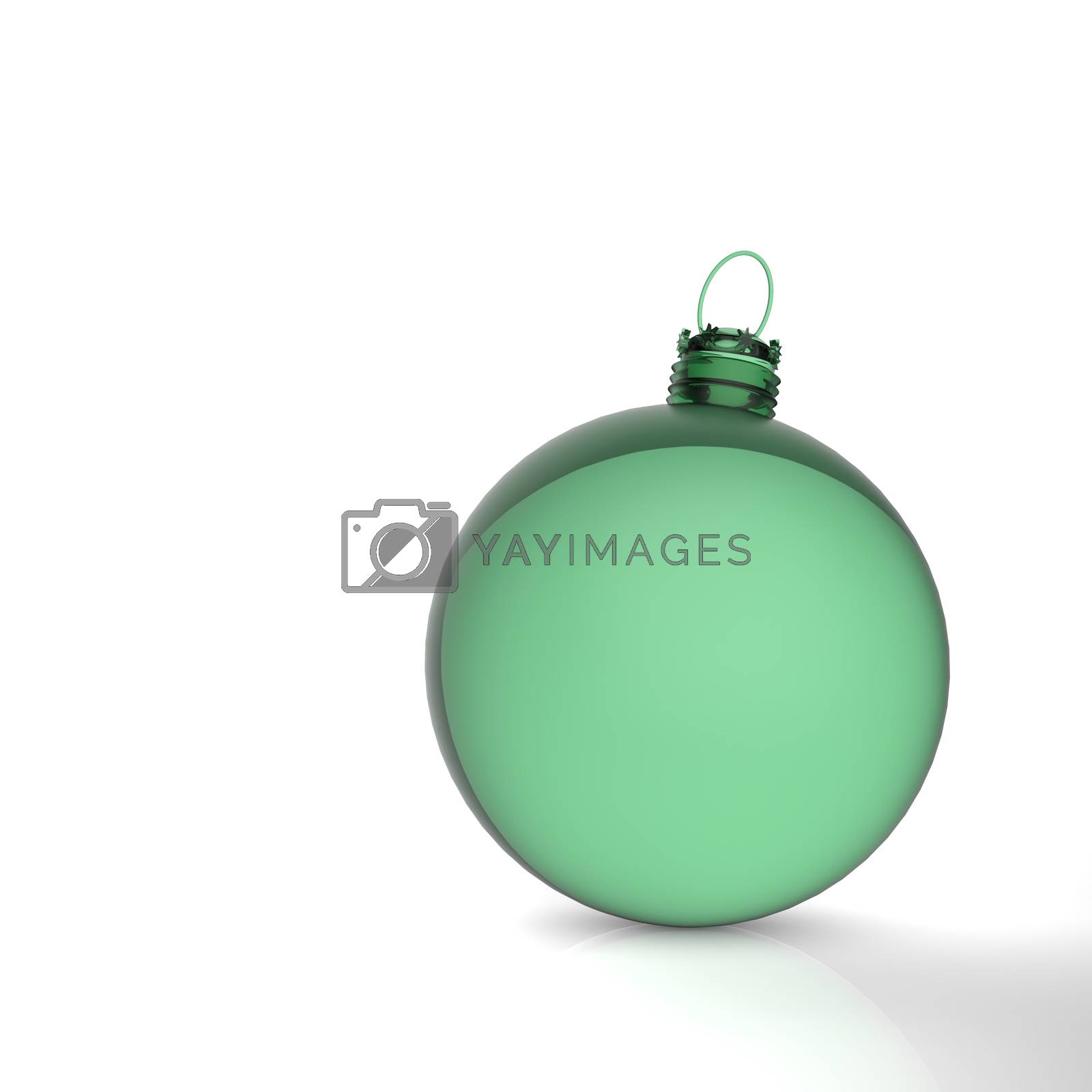Royalty free image of Empty Christmas ornament  by everythingpossible