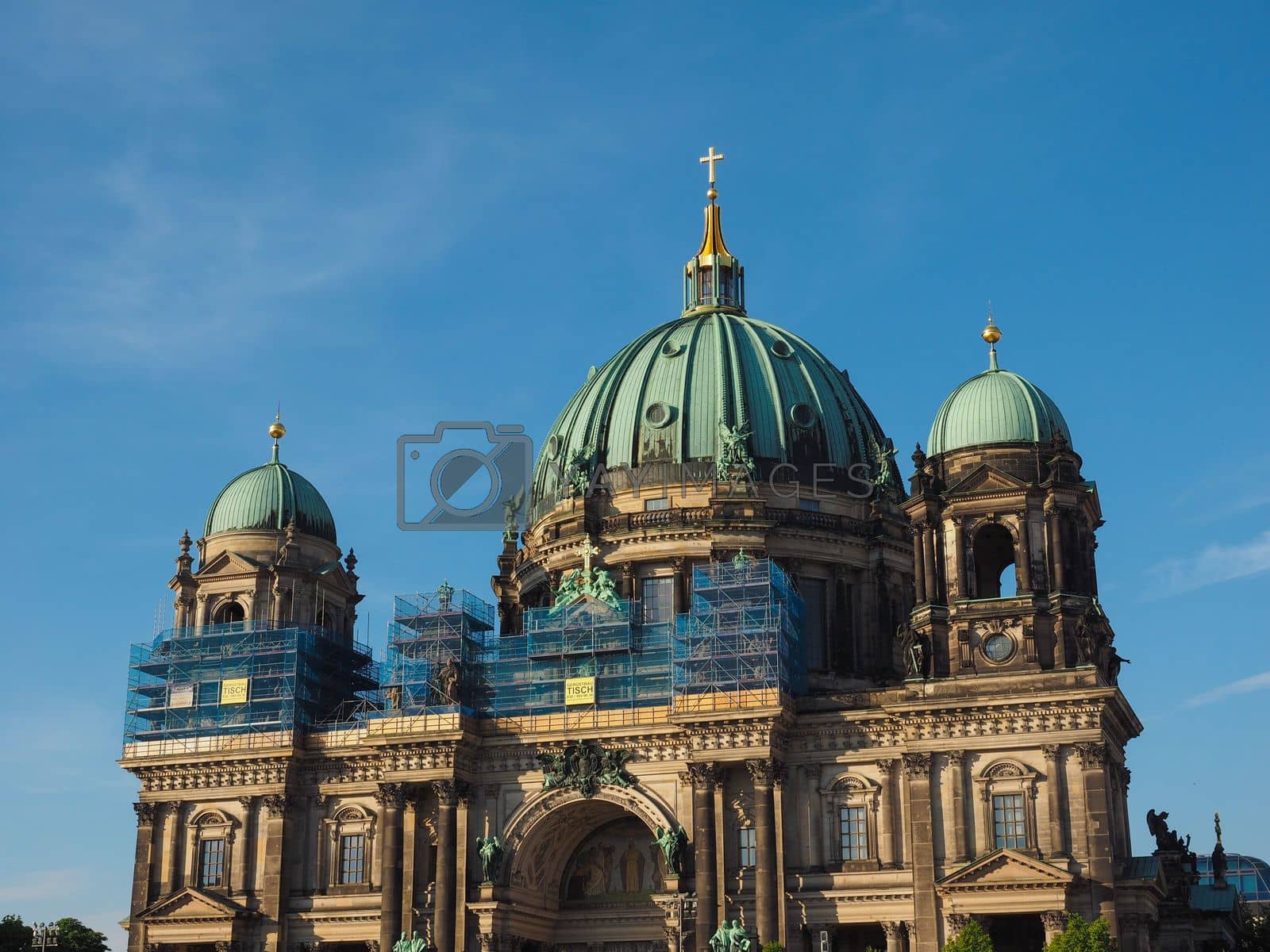 Royalty free image of Berliner Dom cathedral in Berlin by claudiodivizia