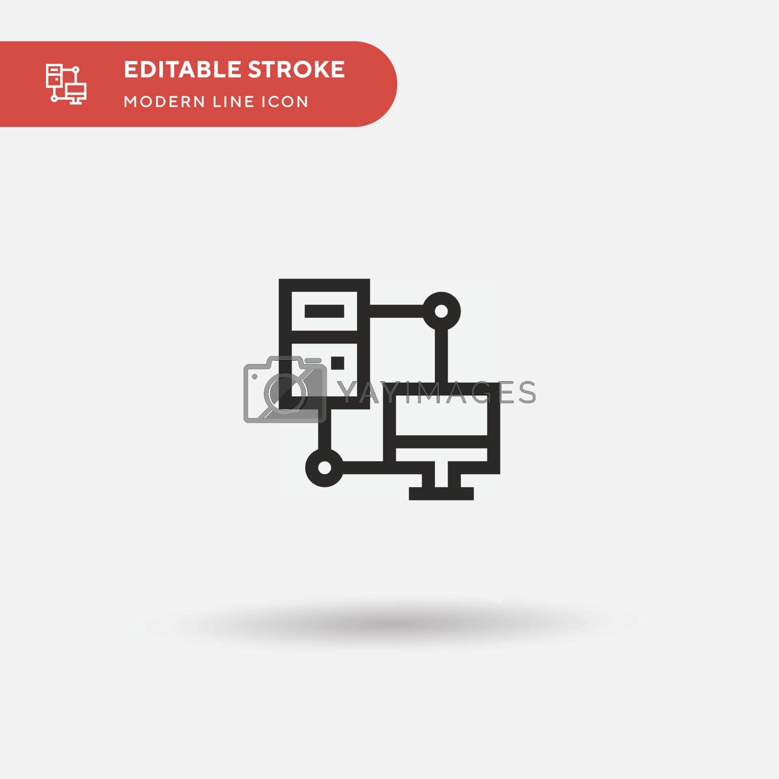 Royalty free image of Responsive Simple vector icon. Illustration symbol design templa by guapoo