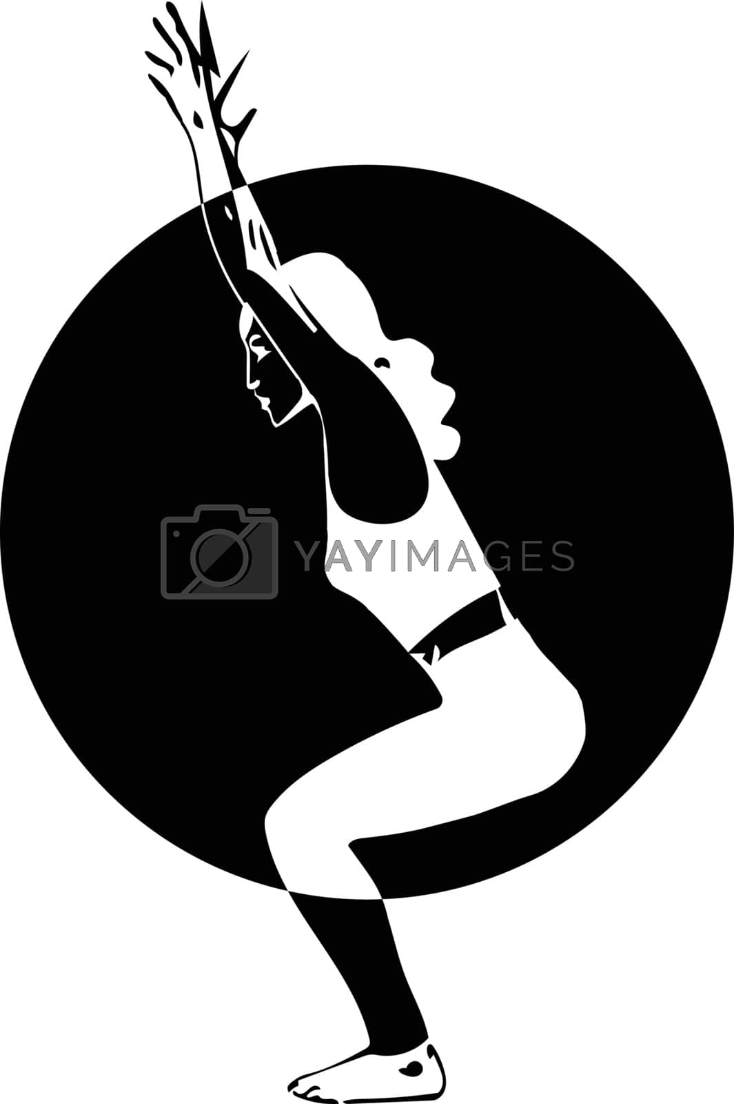 Royalty free image of fit young woman in sportswear by aroas