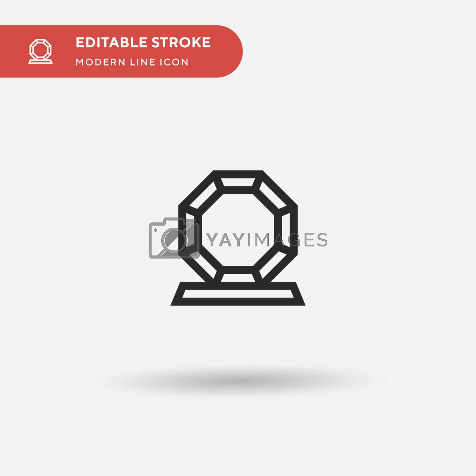 Royalty free image of Reward Simple vector icon. Illustration symbol design template f by guapoo
