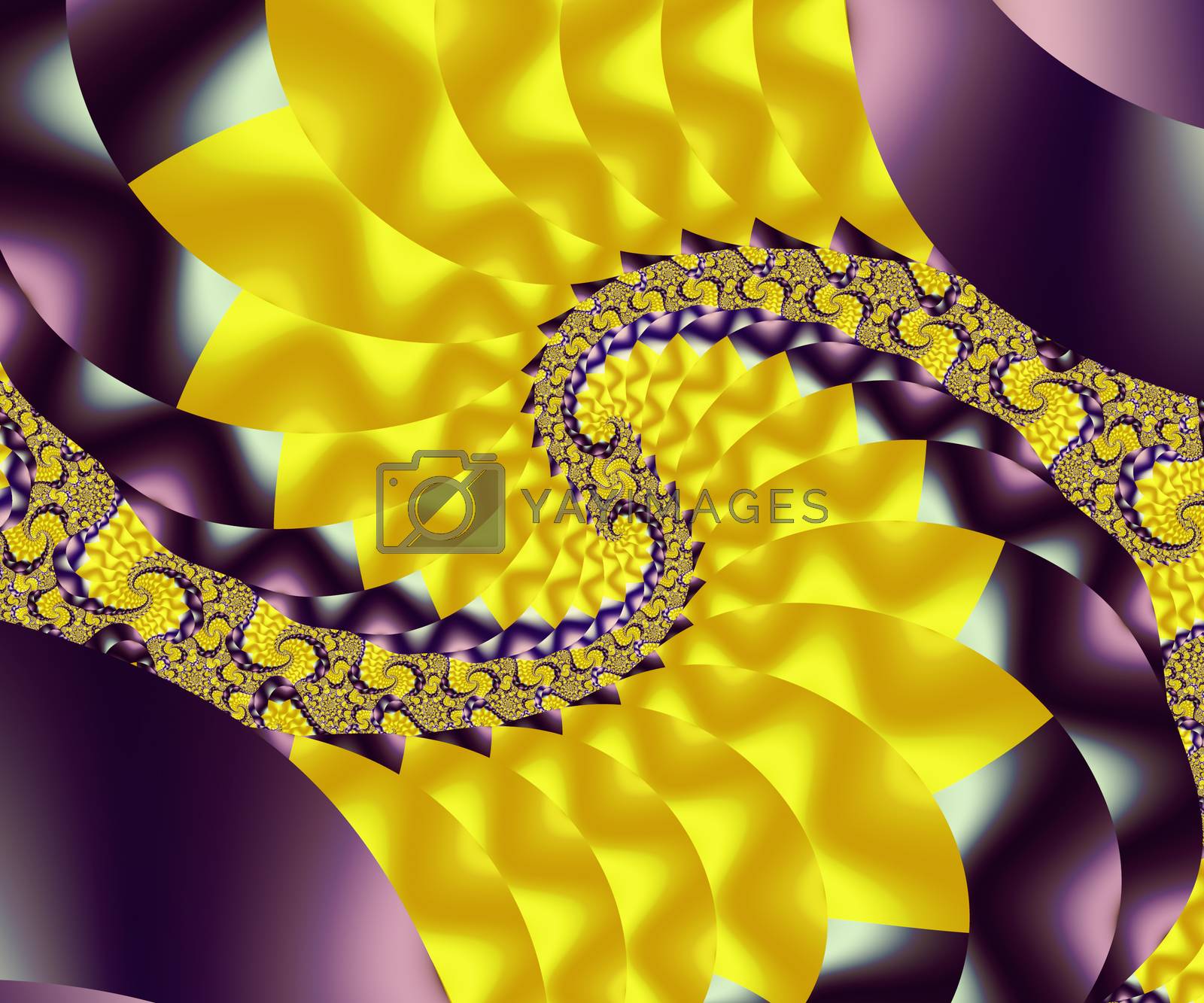 Royalty free image of Computer generated abstract colorful fractal artwork by stocklady
