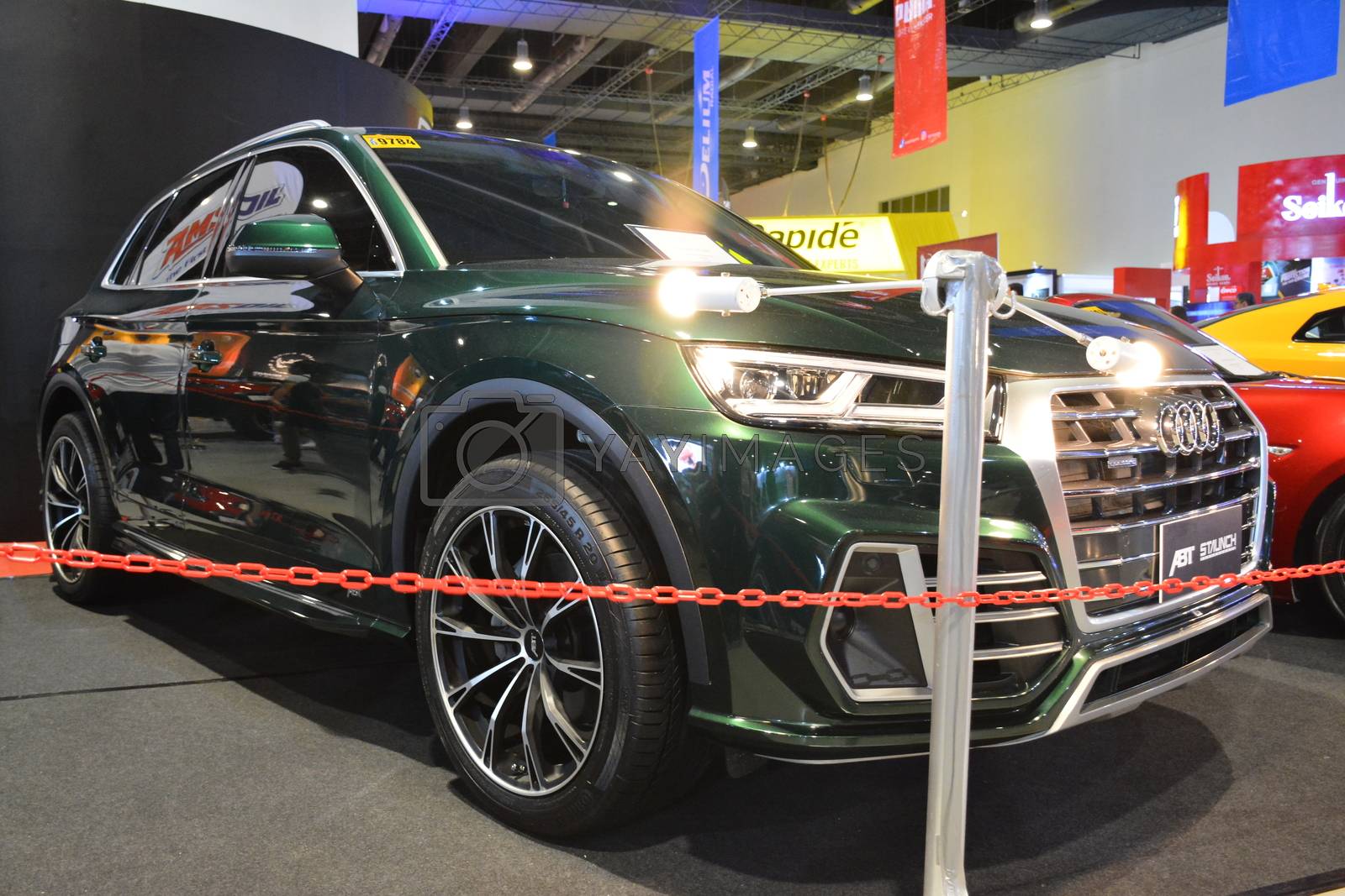 Royalty free image of Audi sq5 suv at Manila Auto Salon car show in Pasay, Philippines by imwaltersy