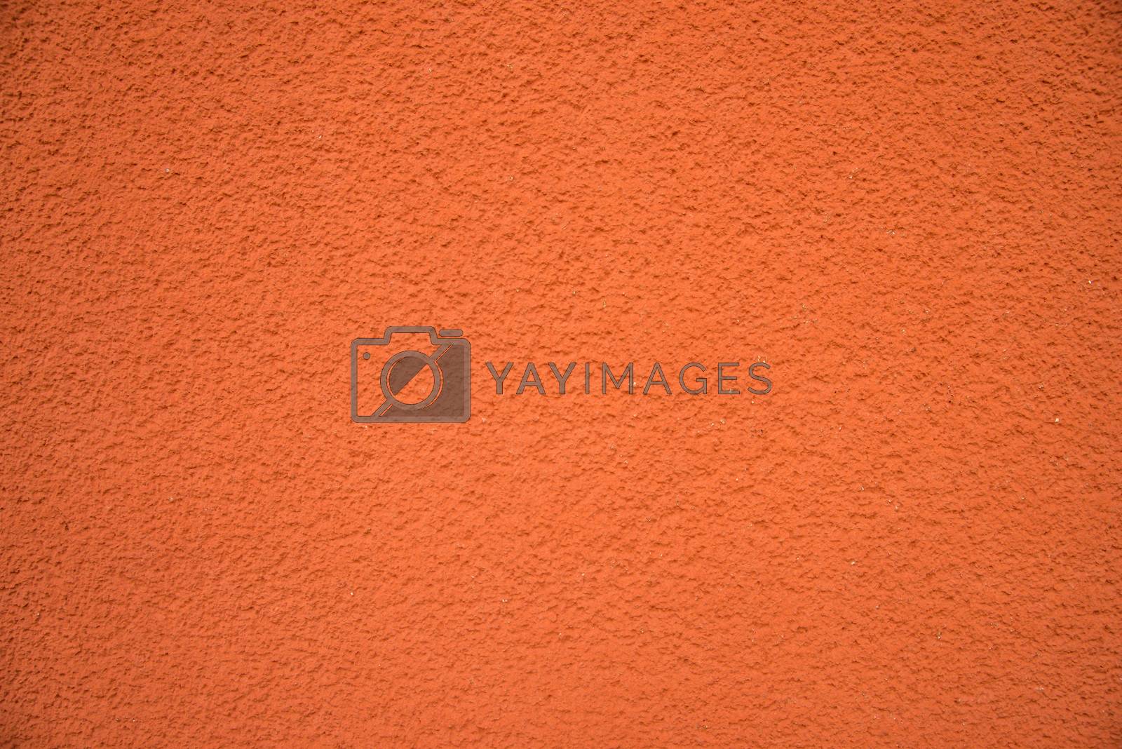 Royalty free image of wall of concrete with red coating by Jochen