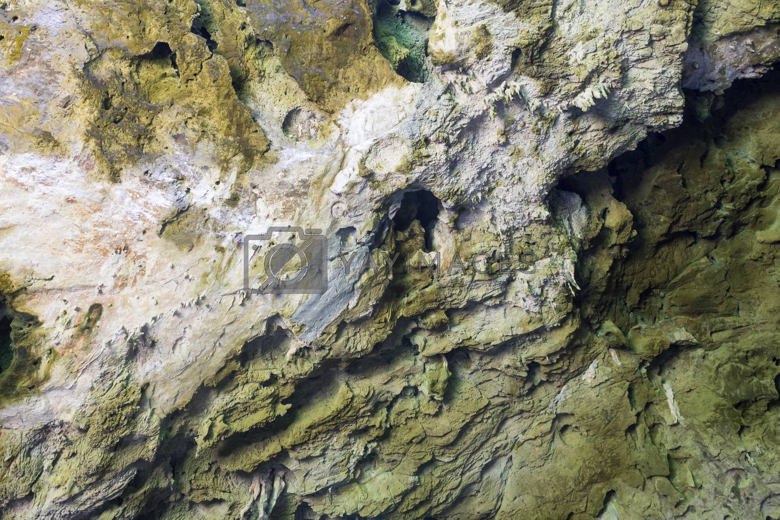 Royalty free image of Rock or Stone Texture Background Phraya Nakhon Cave Prachuap Khi by steafpong