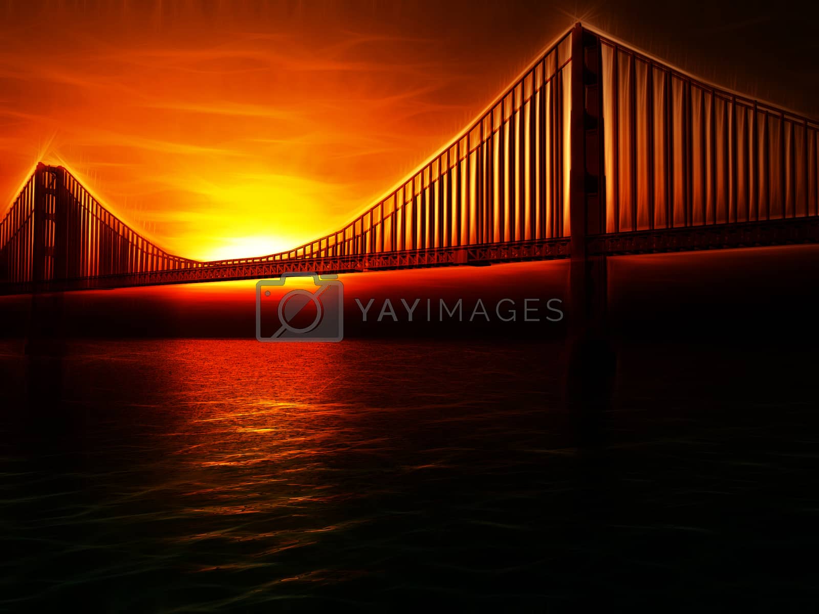 Royalty free image of Golden Gate Bridge by applesstock