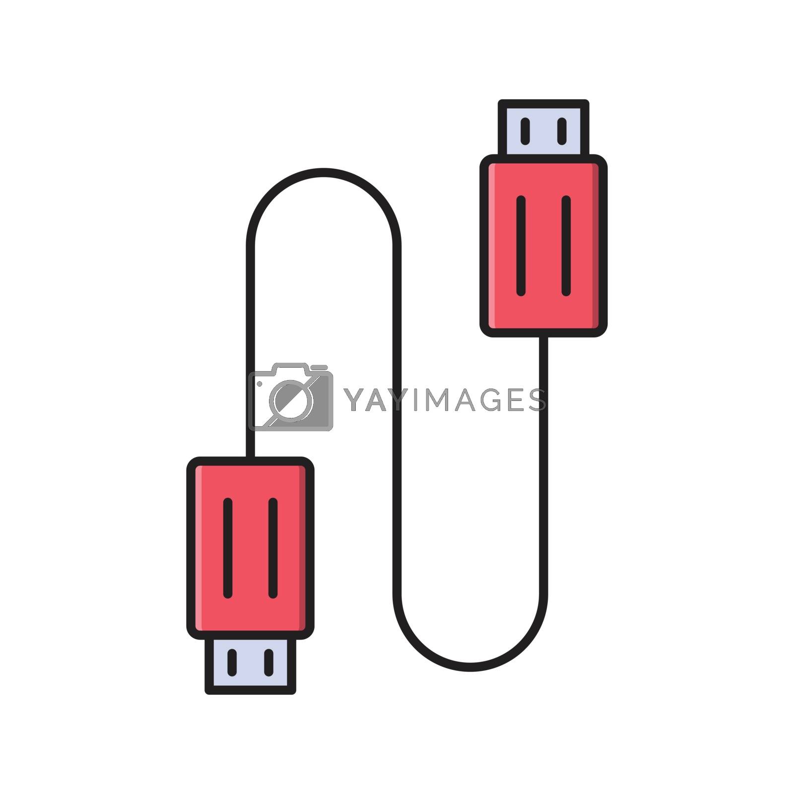 Royalty free image of cable by vectorstall