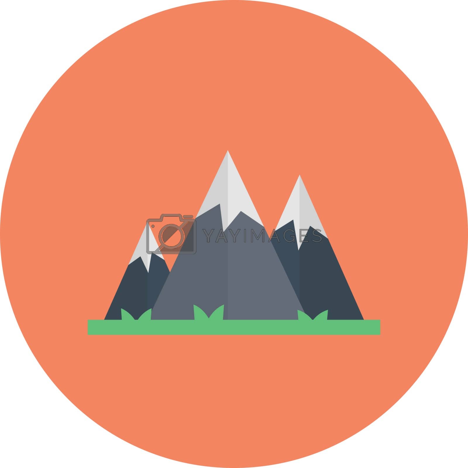 Royalty free image of hills by vectorstall