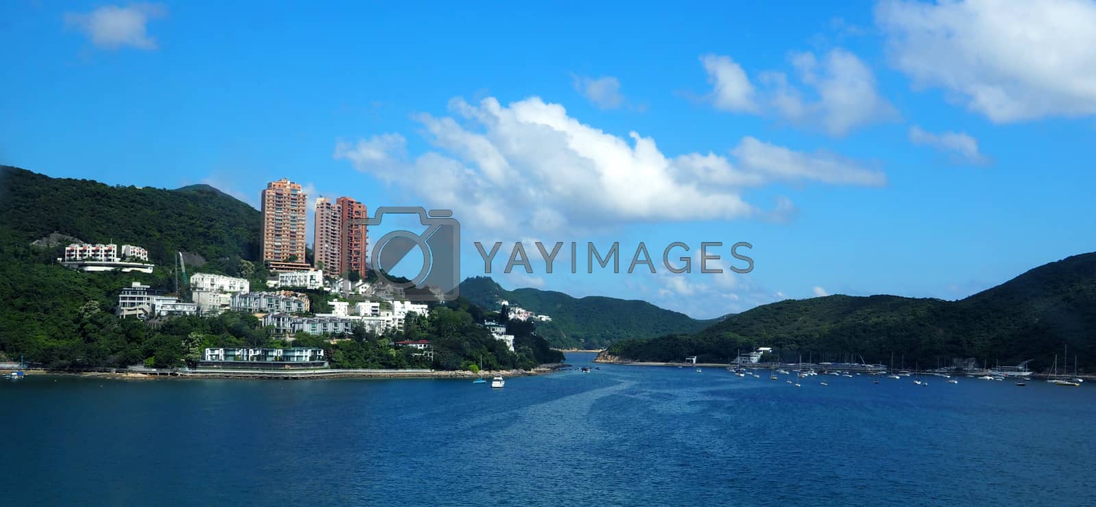 Royalty free image of Hong Kong Repulse bay beach. by gnepphoto