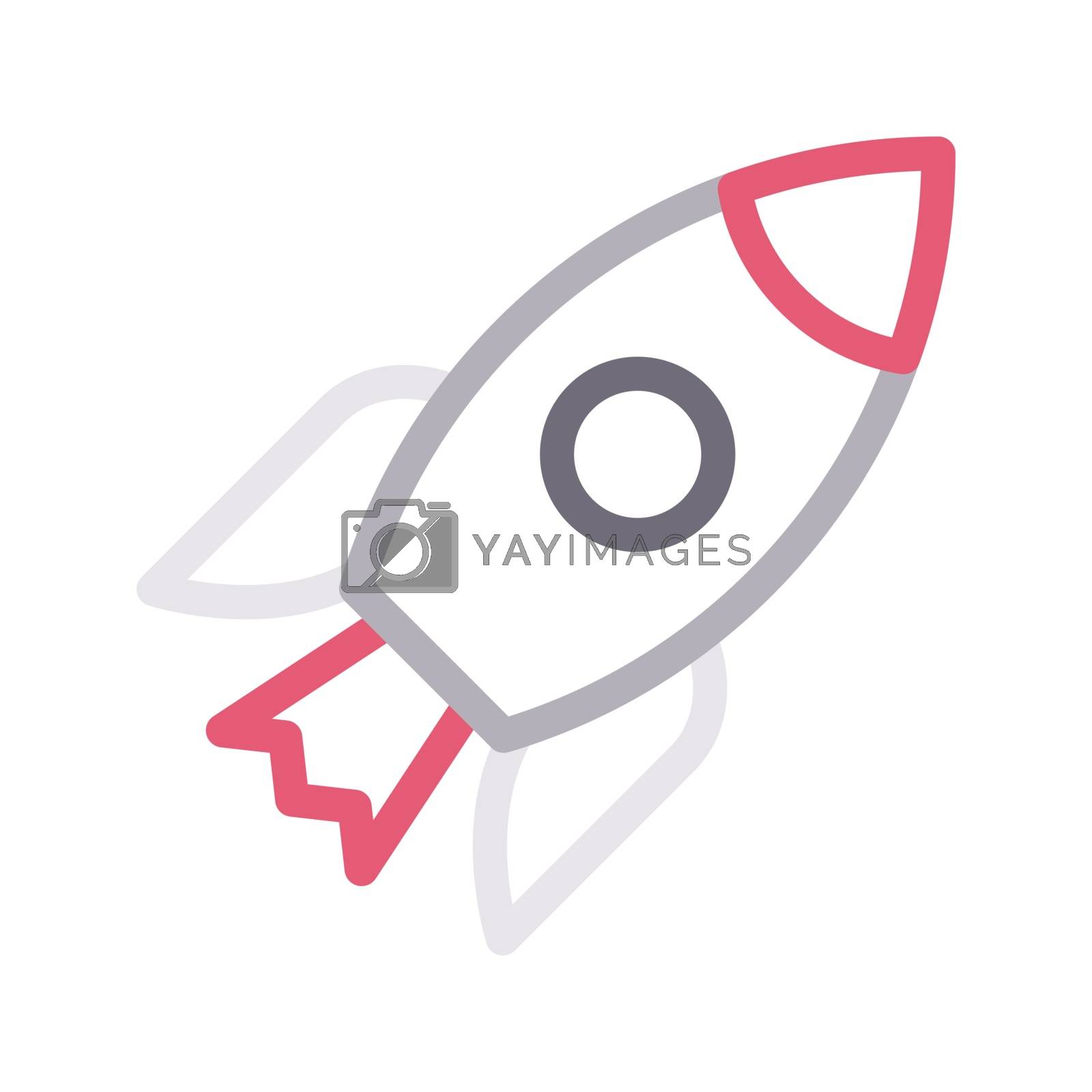 Royalty free image of rocket  by vectorstall