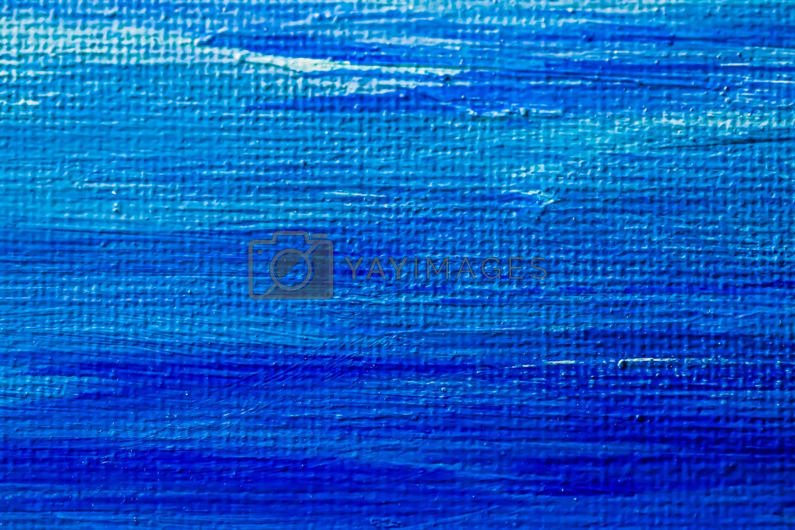 Royalty free image of Acrylic brush strokes on canvas as abstract background, creative by Anneleven